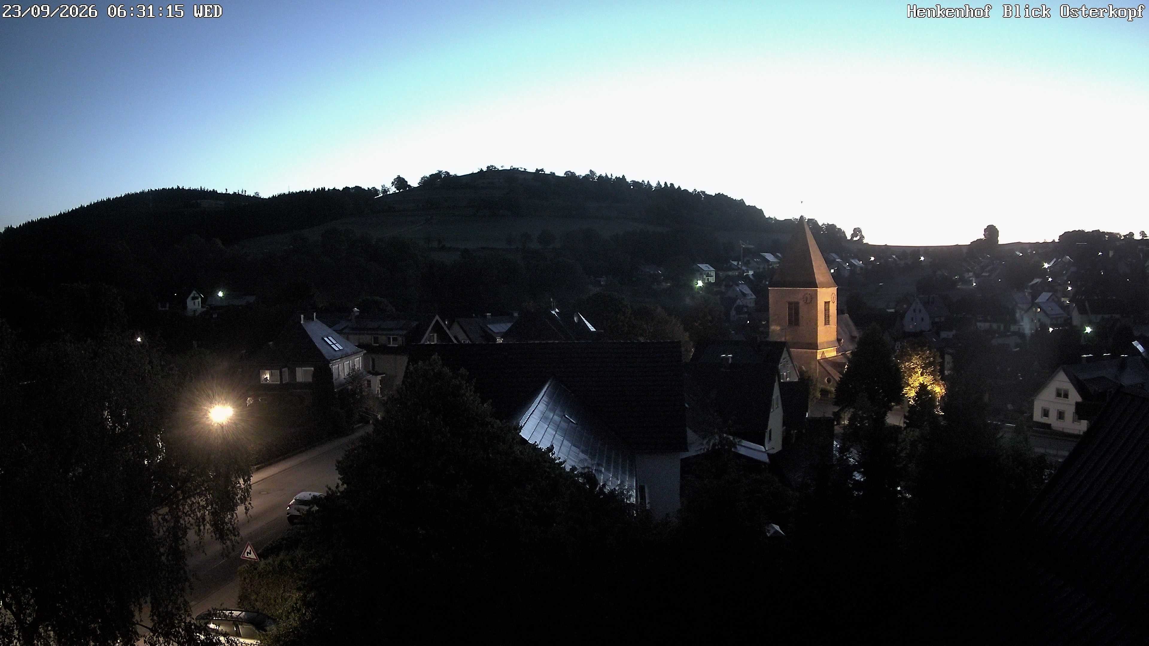 Archived image Webcam Willingen: View Usseln Village