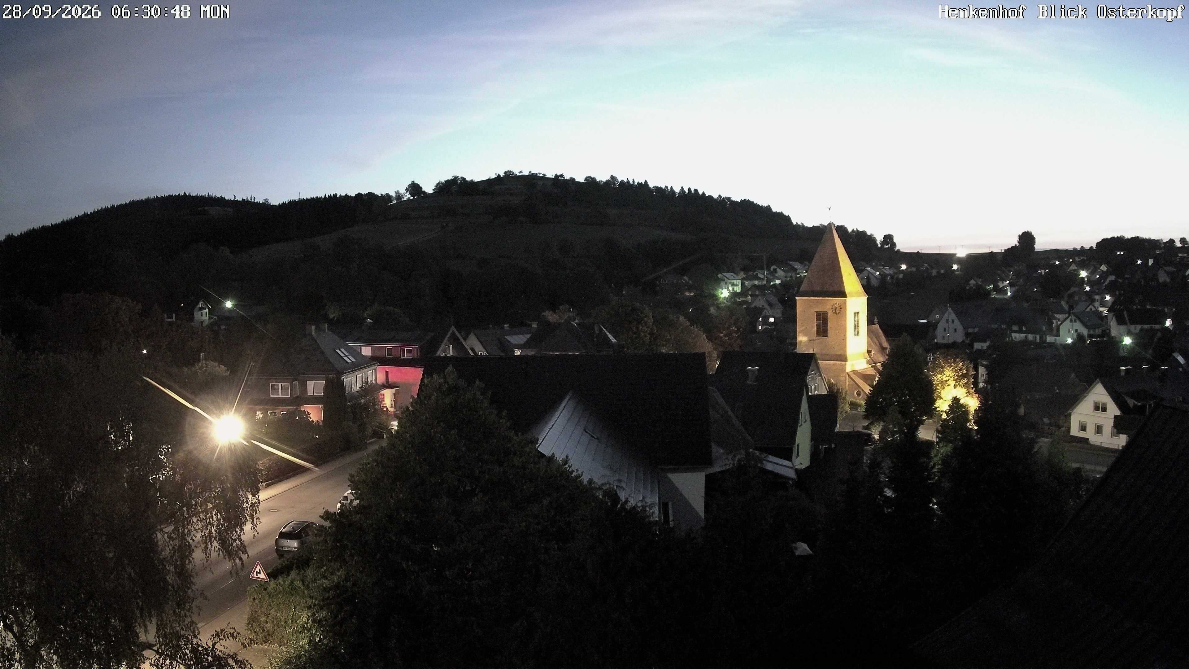 Archived image Webcam Willingen: View Usseln Village