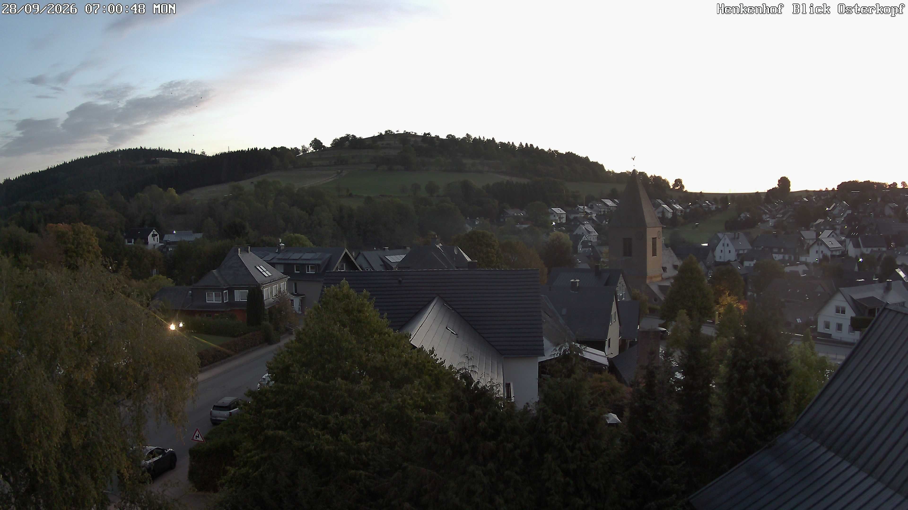 Archived image Webcam Willingen: View Usseln Village