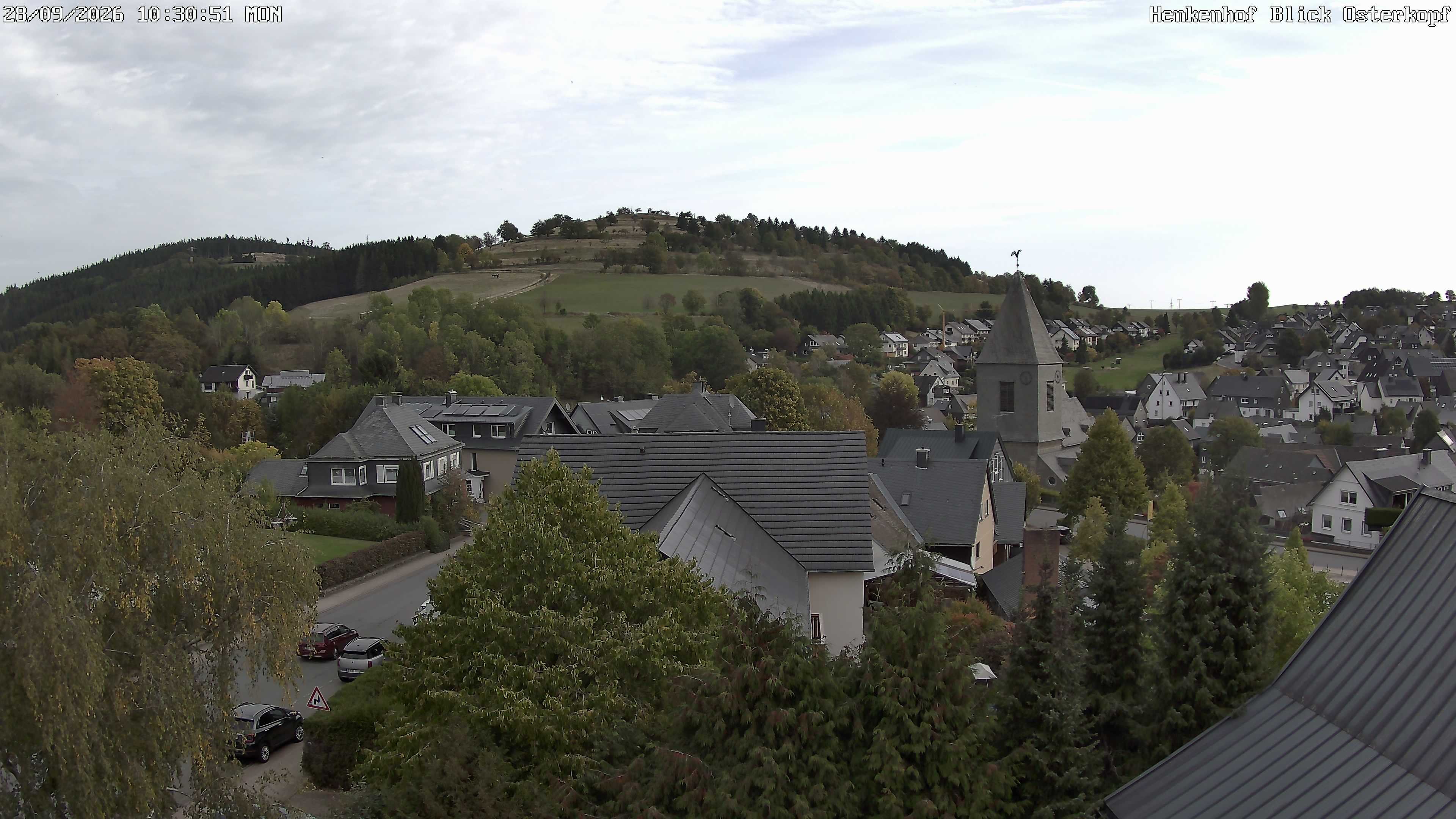 Archiv Foto Webcam Ortsmitte Usseln