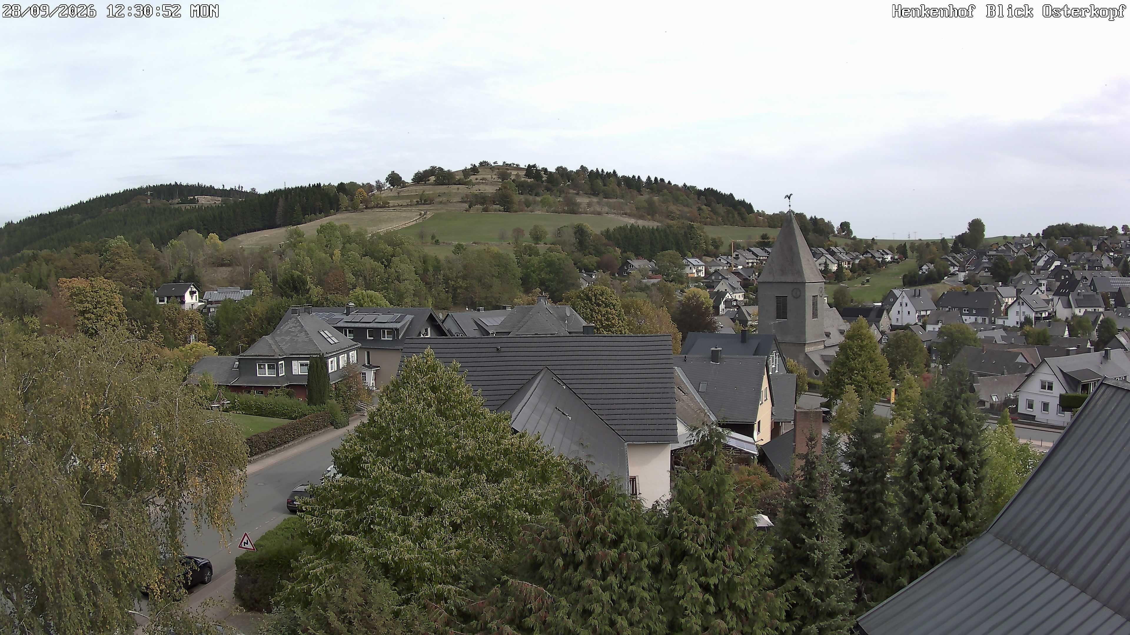 Archiv Foto Webcam Ortsmitte Usseln