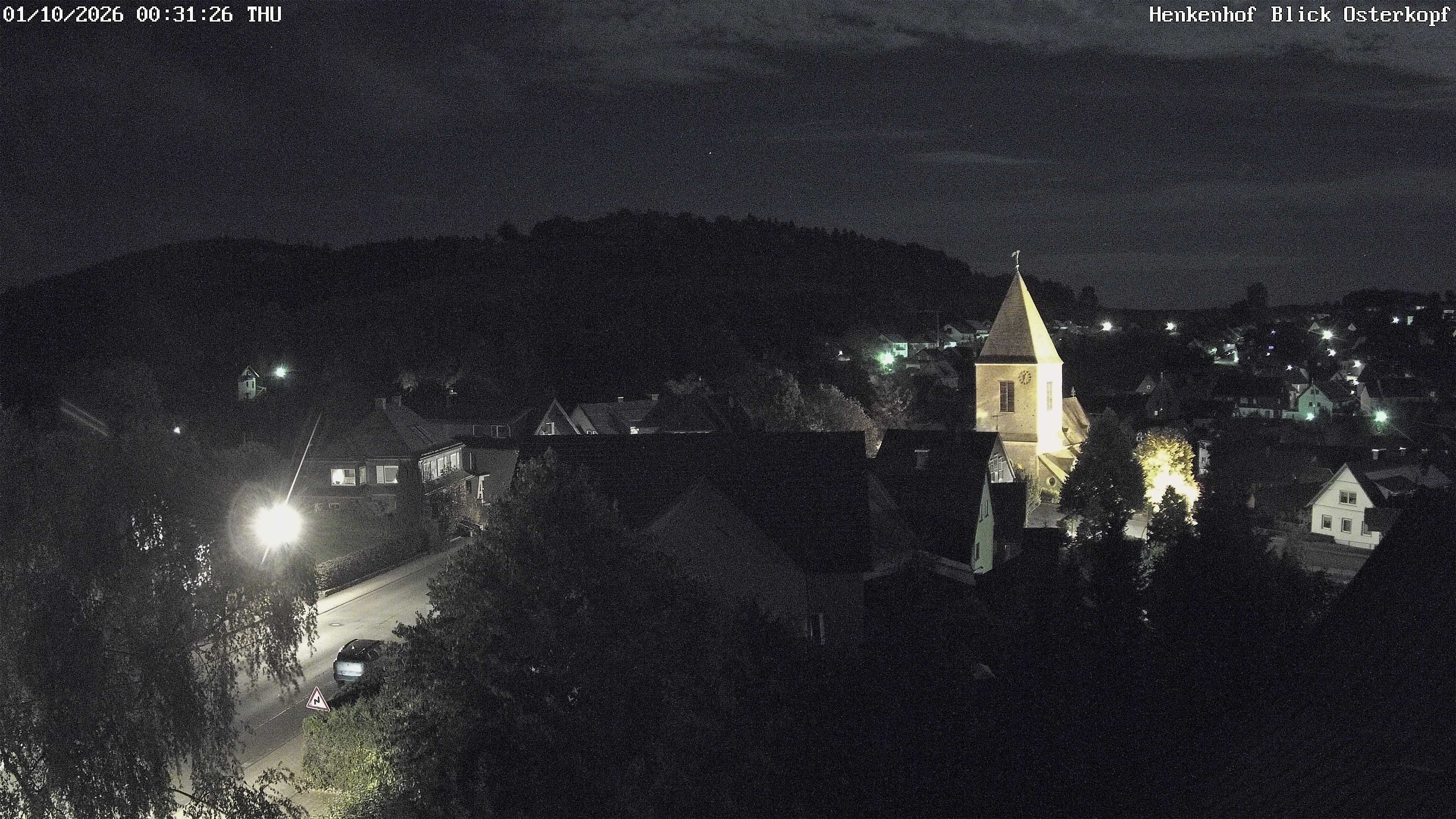 Archiv Foto Webcam Ortsmitte Usseln