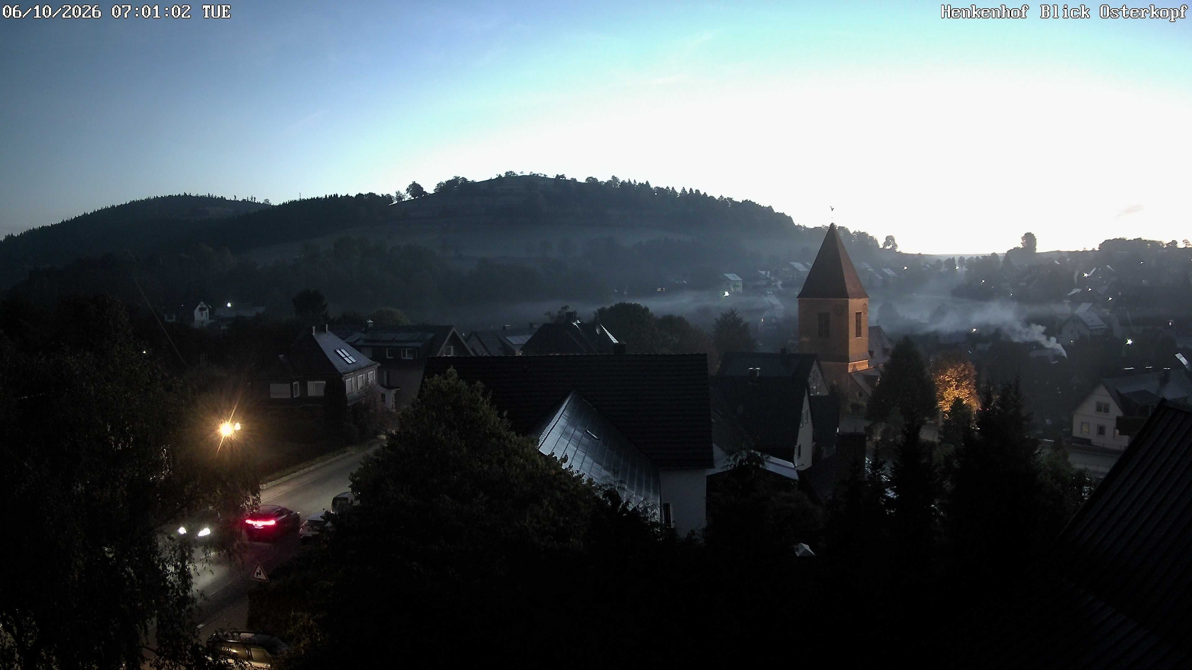 Archiv Foto Webcam Ortsmitte Usseln