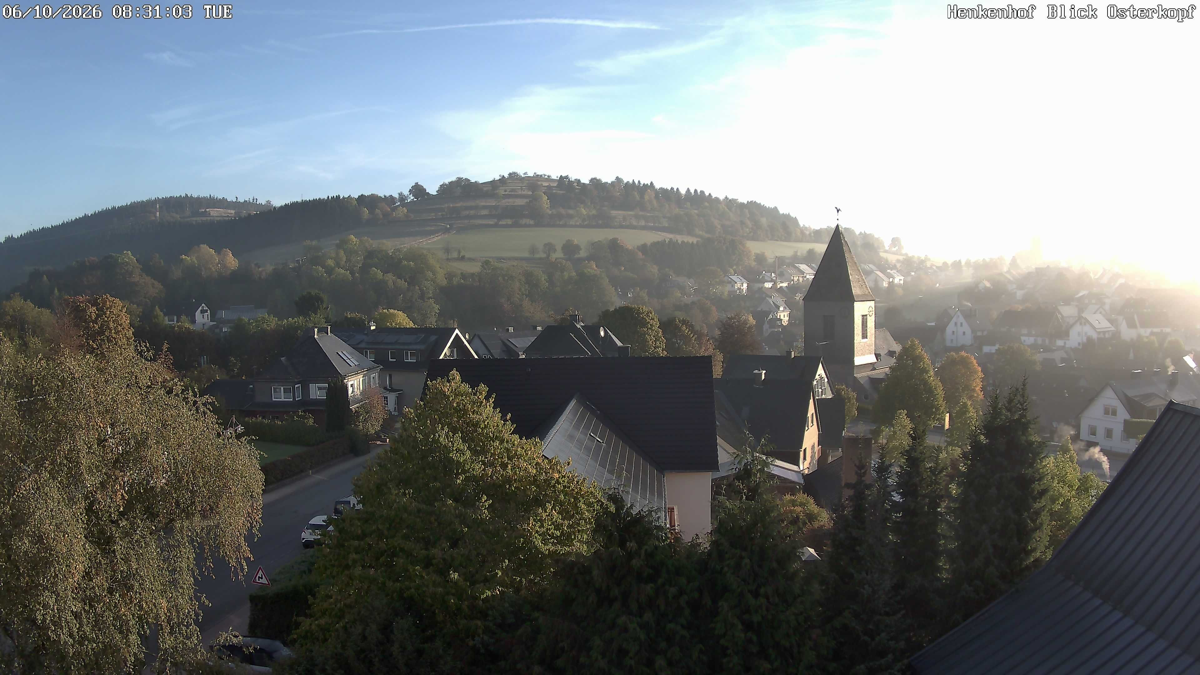 Archiv Foto Webcam Ortsmitte Usseln