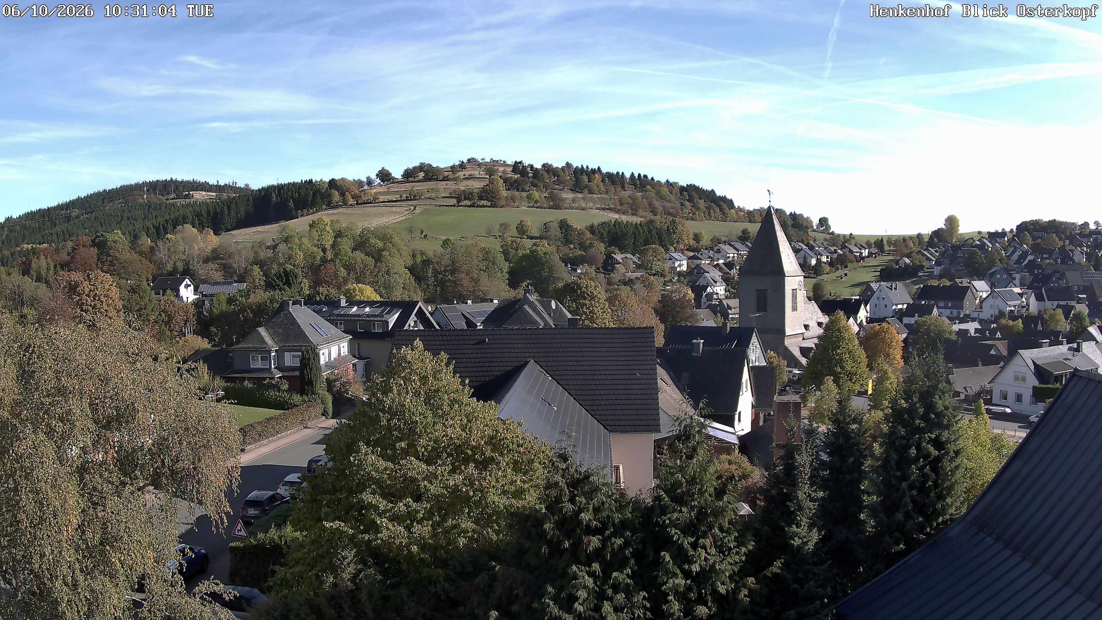 Archiv Foto Webcam Ortsmitte Usseln