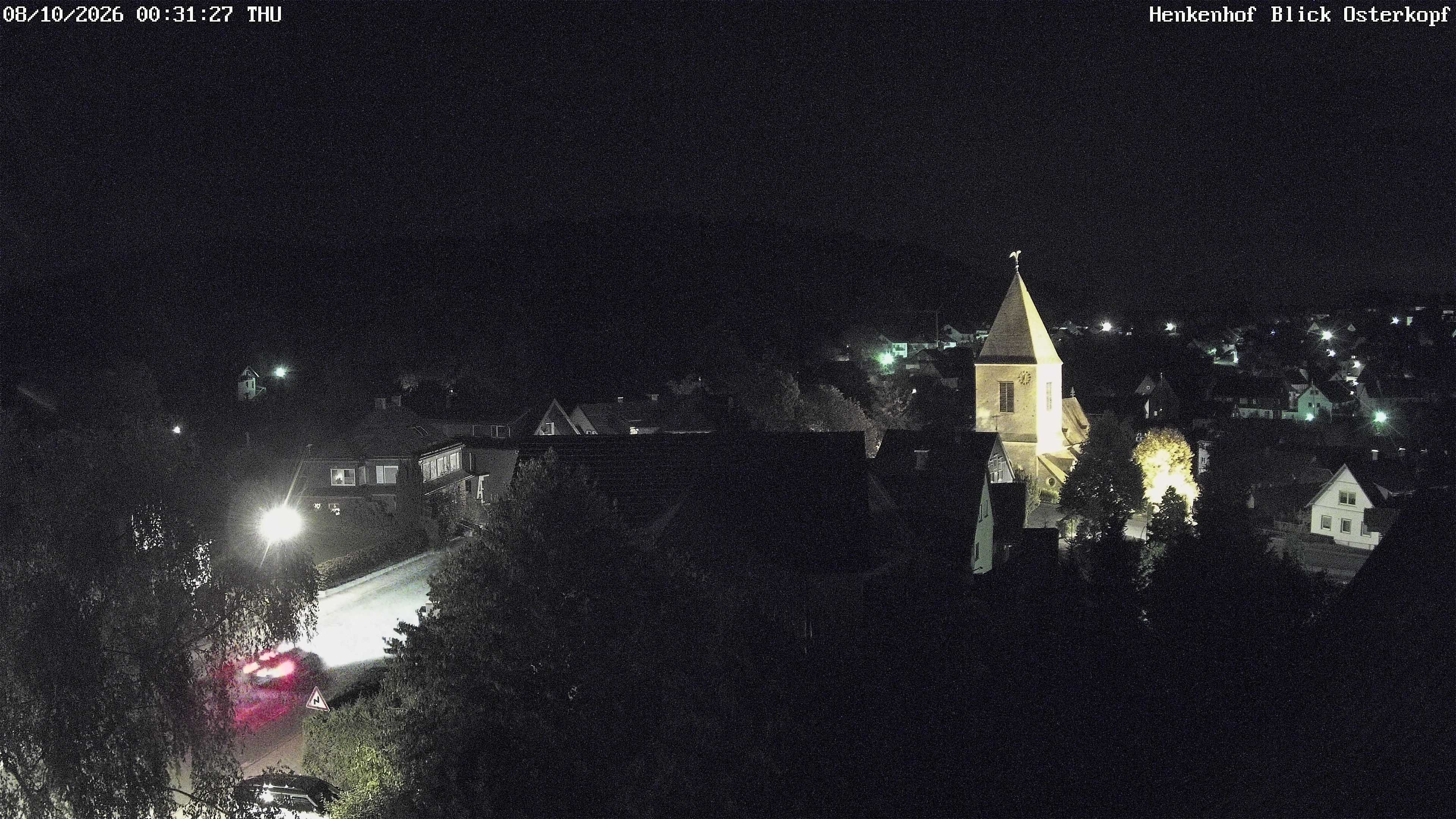 Archiv Foto Webcam Ortsmitte Usseln