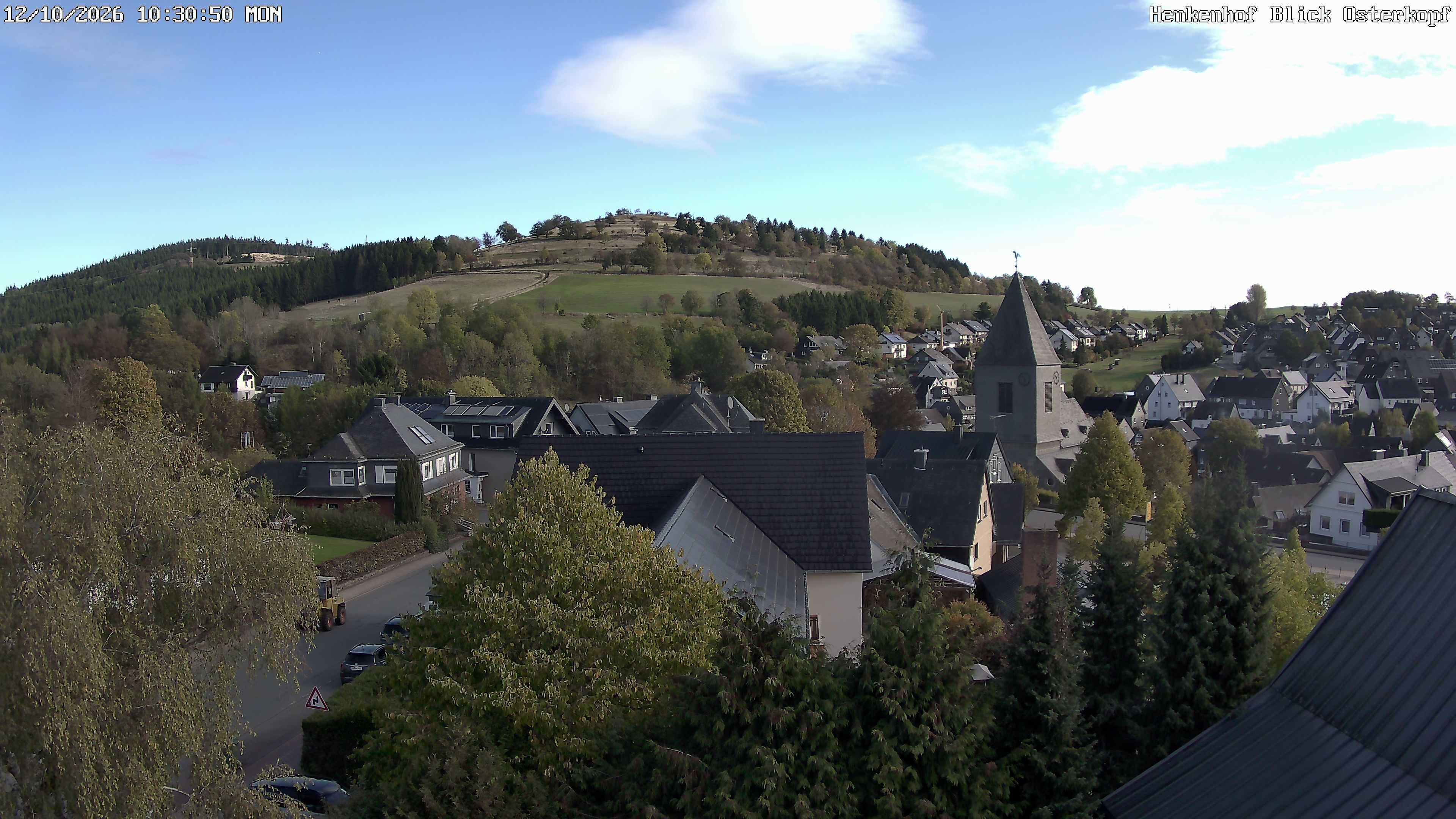 Archiv Foto Webcam Ortsmitte Usseln