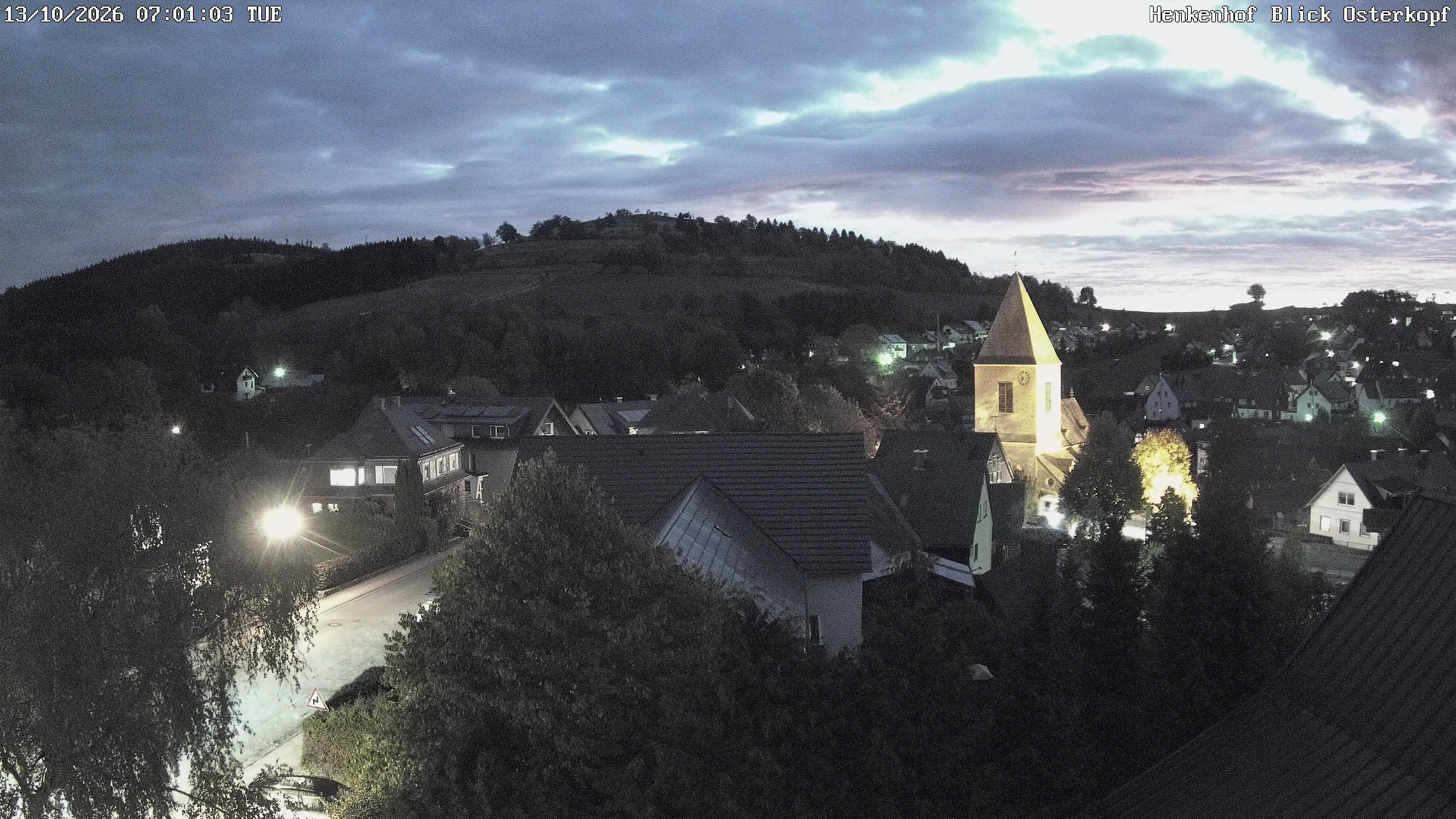 Archiv Foto Webcam Ortsmitte Usseln