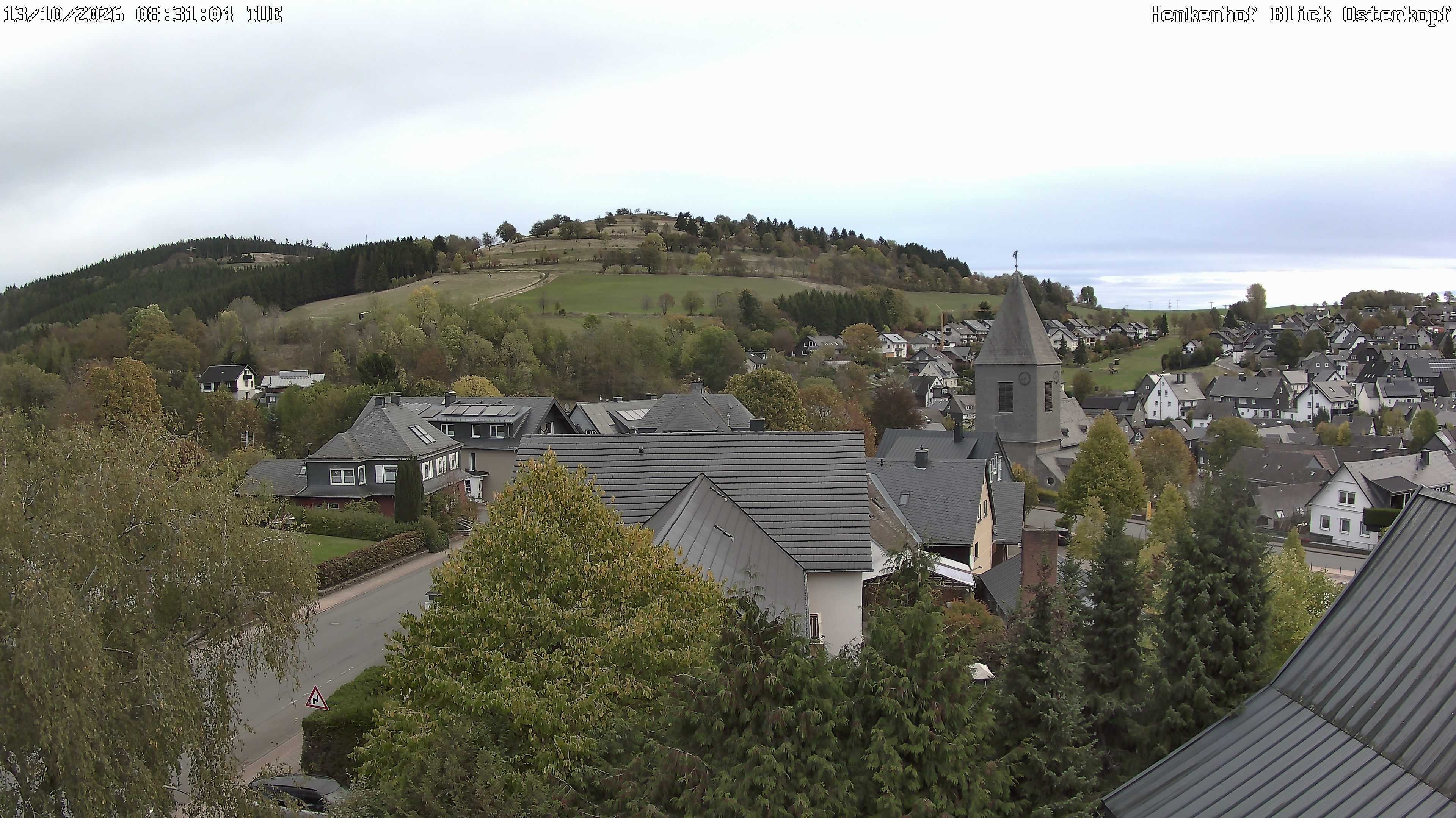 Archiv Foto Webcam Ortsmitte Usseln