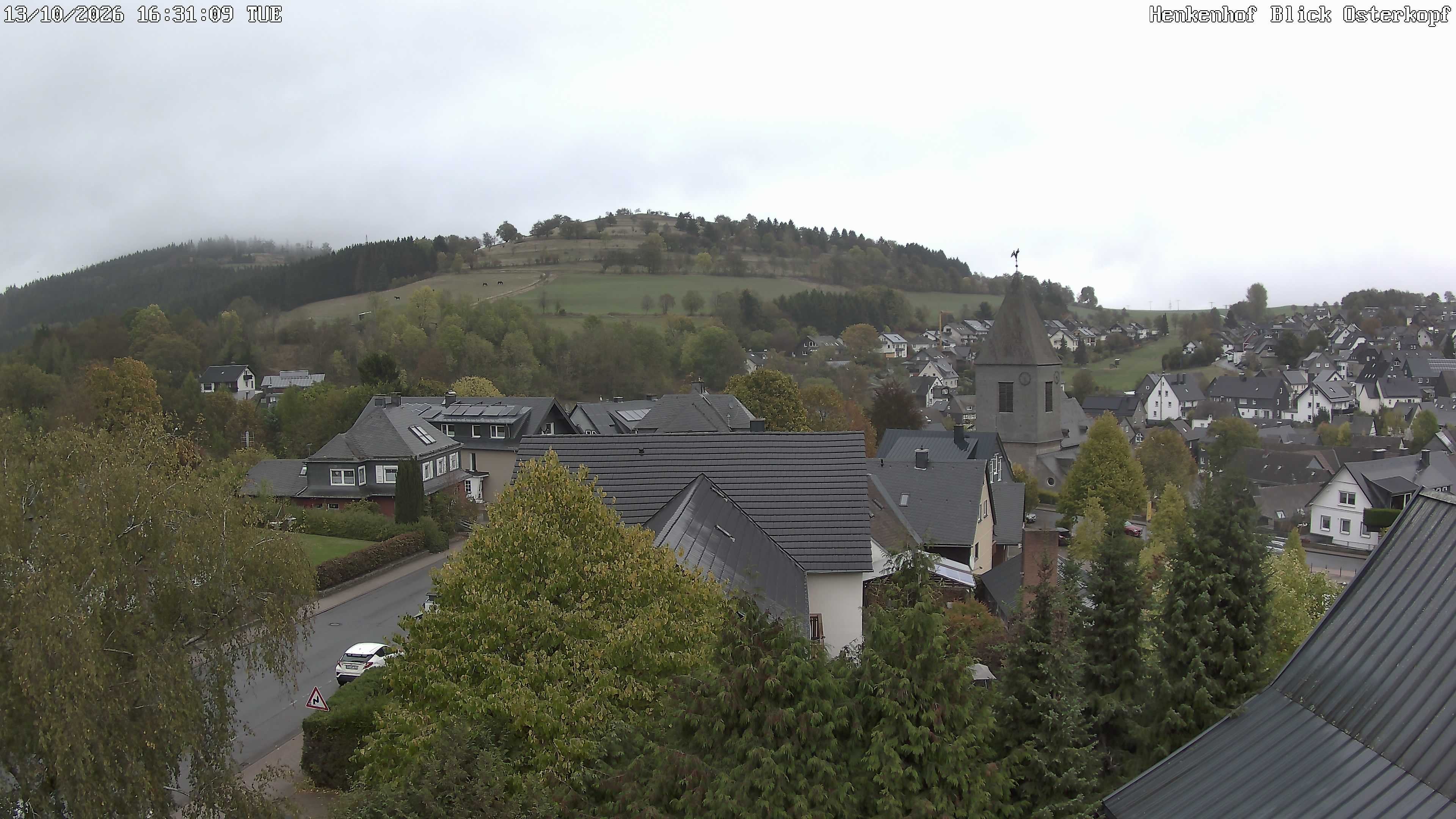 Archiv Foto Webcam Ortsmitte Usseln