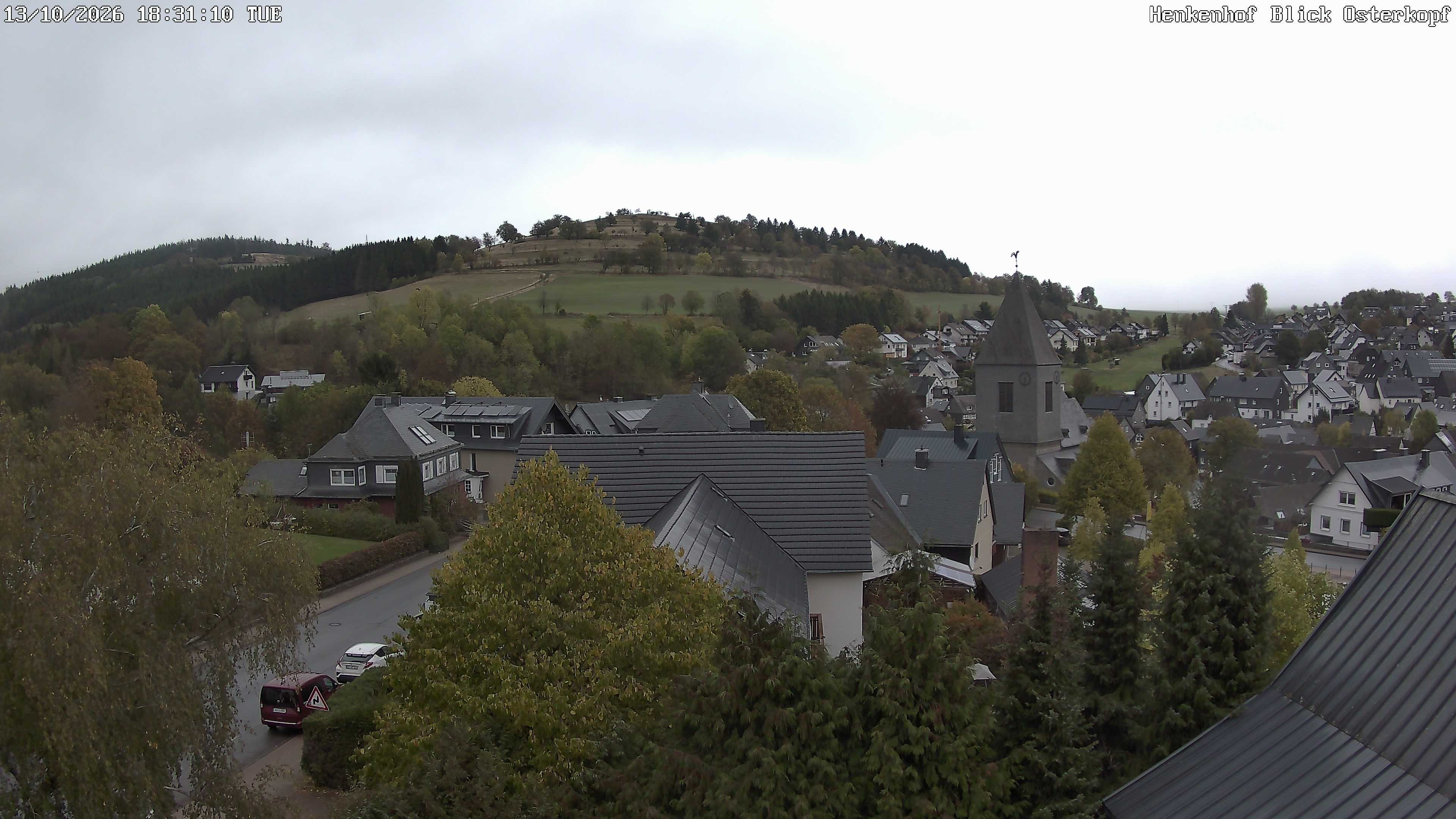 Archiv Foto Webcam Ortsmitte Usseln