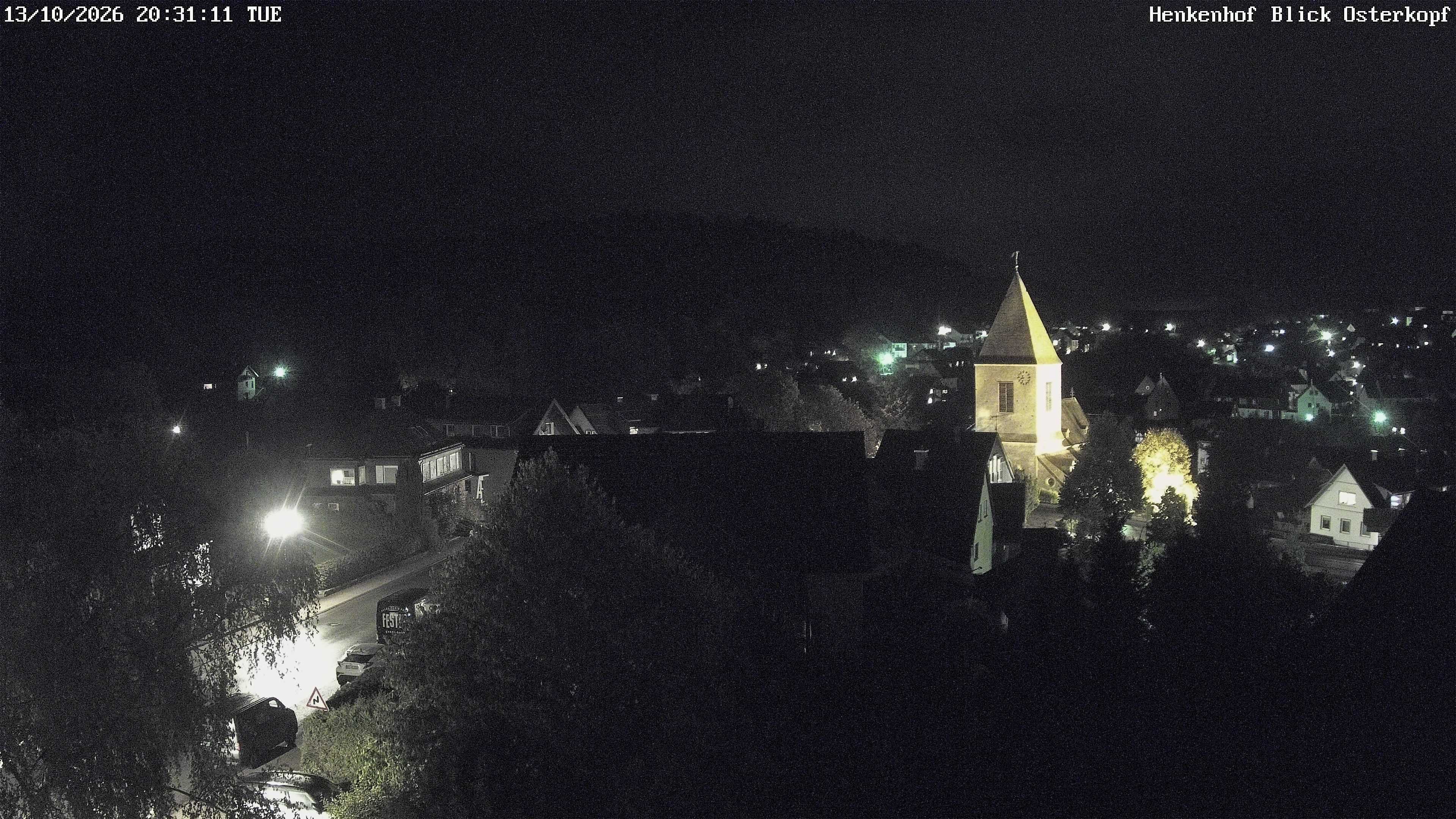 Archiv Foto Webcam Ortsmitte Usseln