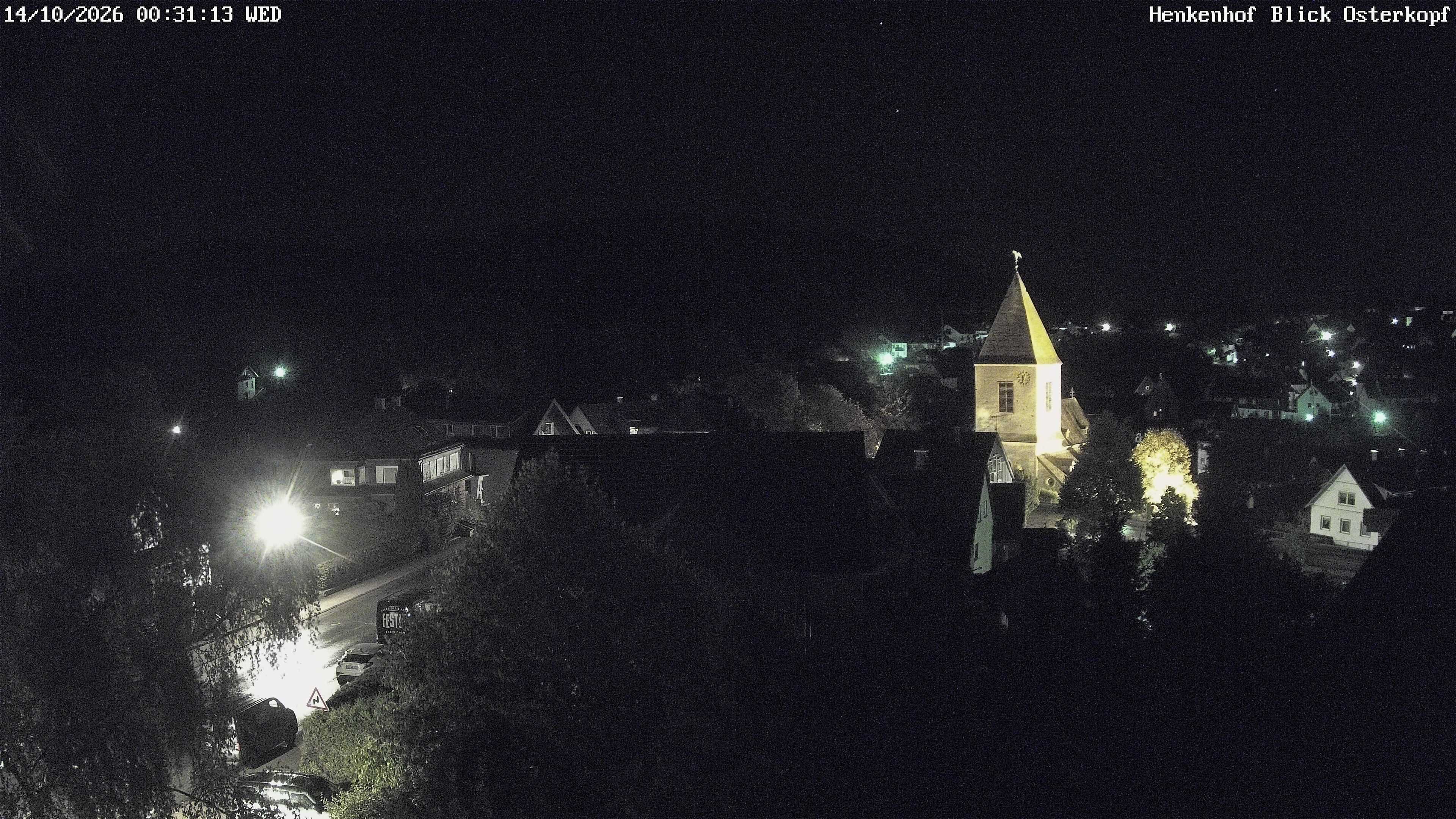 Archived image Webcam Willingen: View Usseln Village