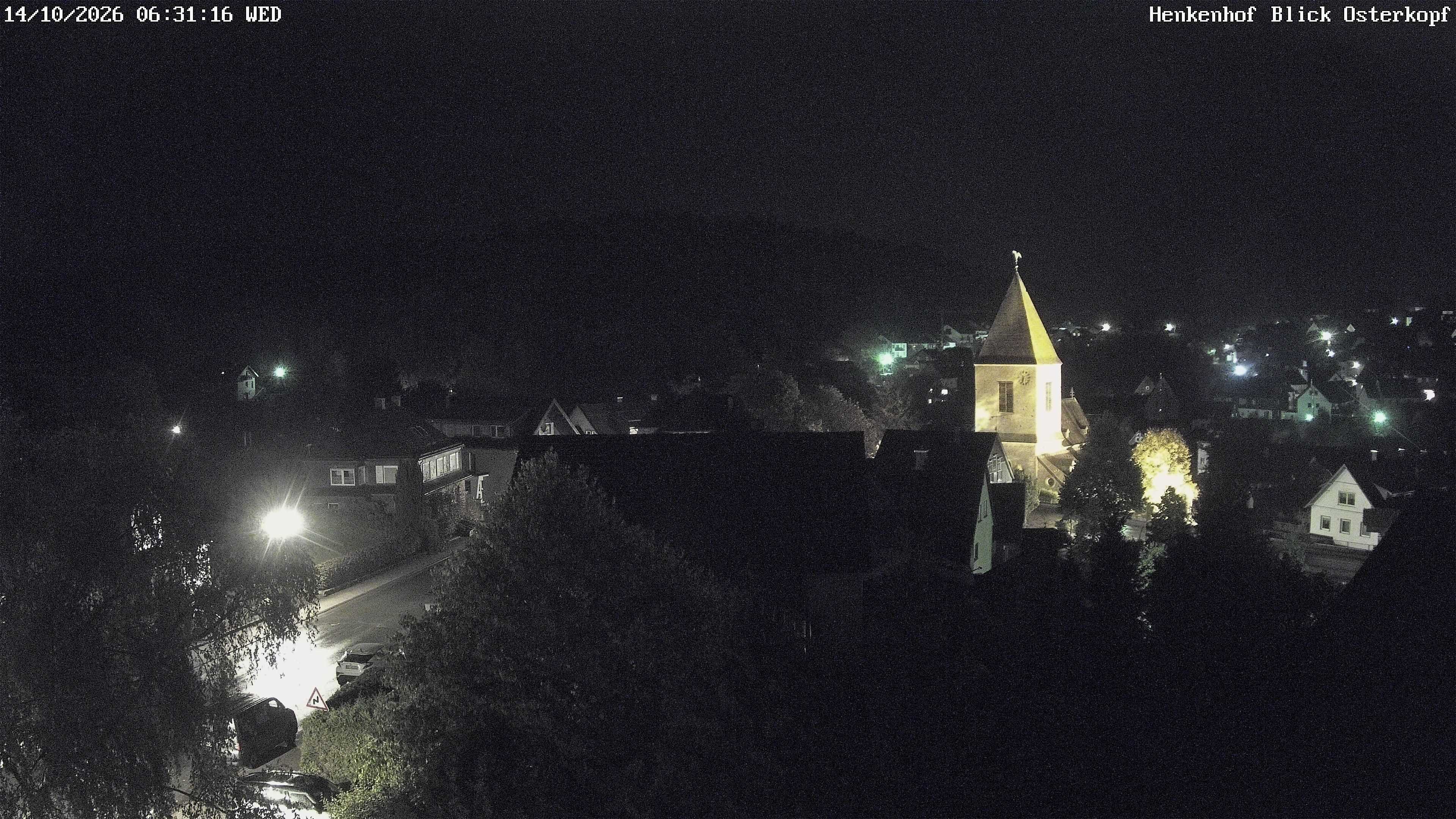 Archived image Webcam Willingen: View Usseln Village