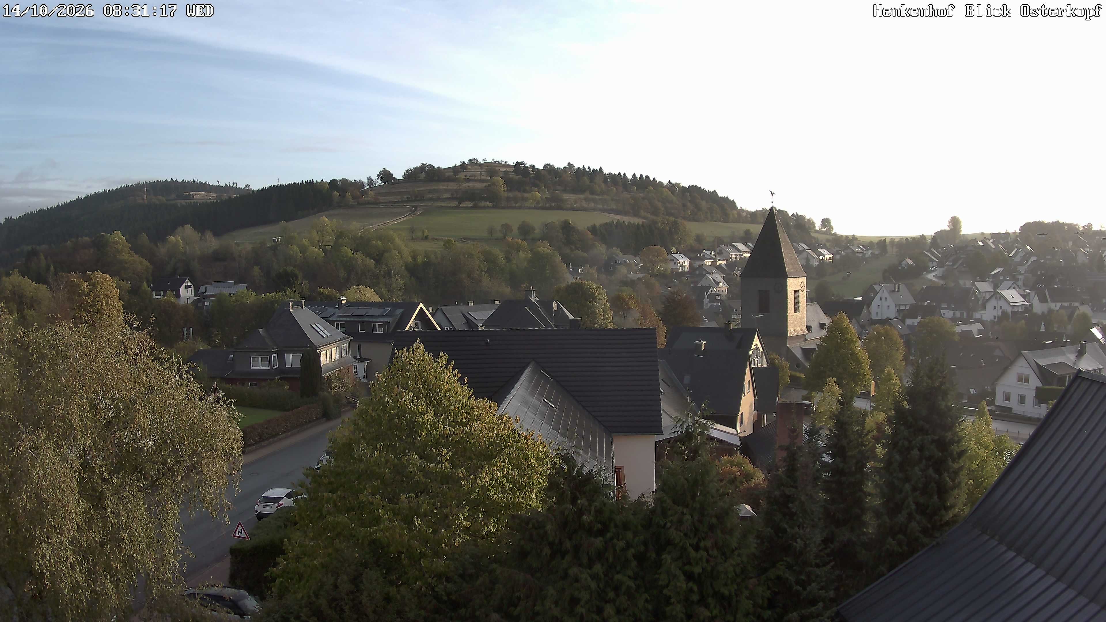 Archived image Webcam Willingen: View Usseln Village
