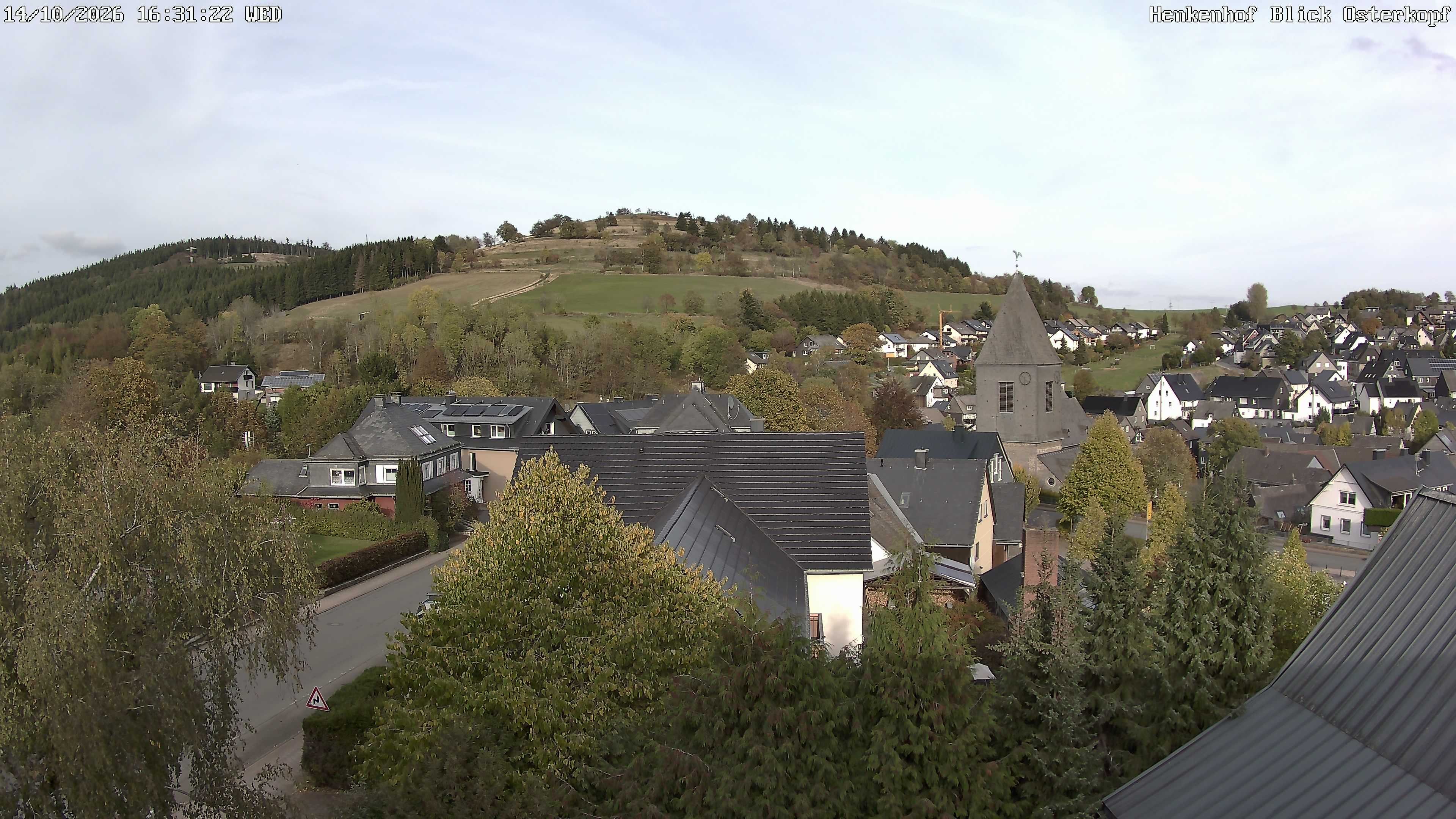Archived image Webcam Willingen: View Usseln Village