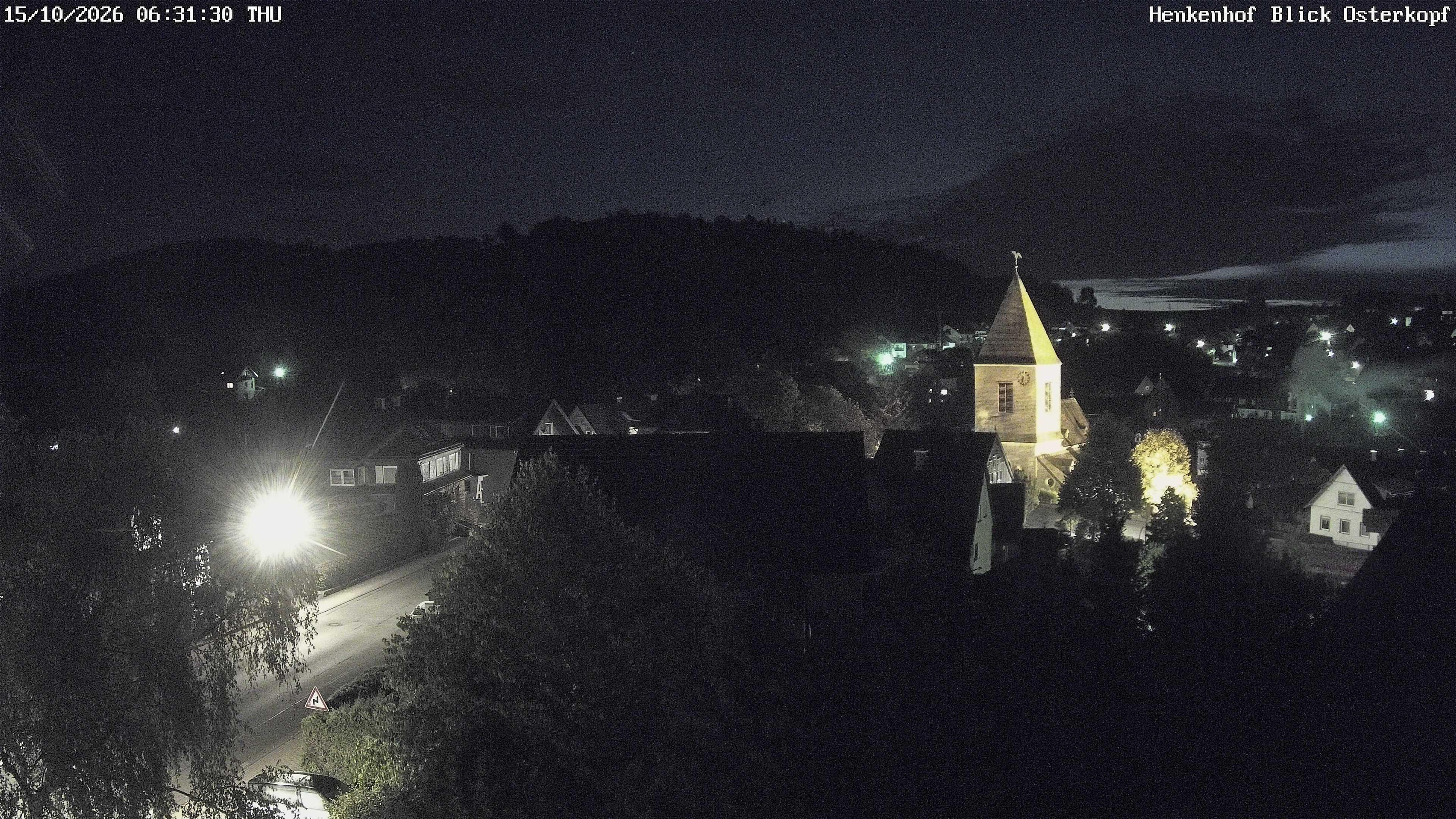 Archiv Foto Webcam Ortsmitte Usseln