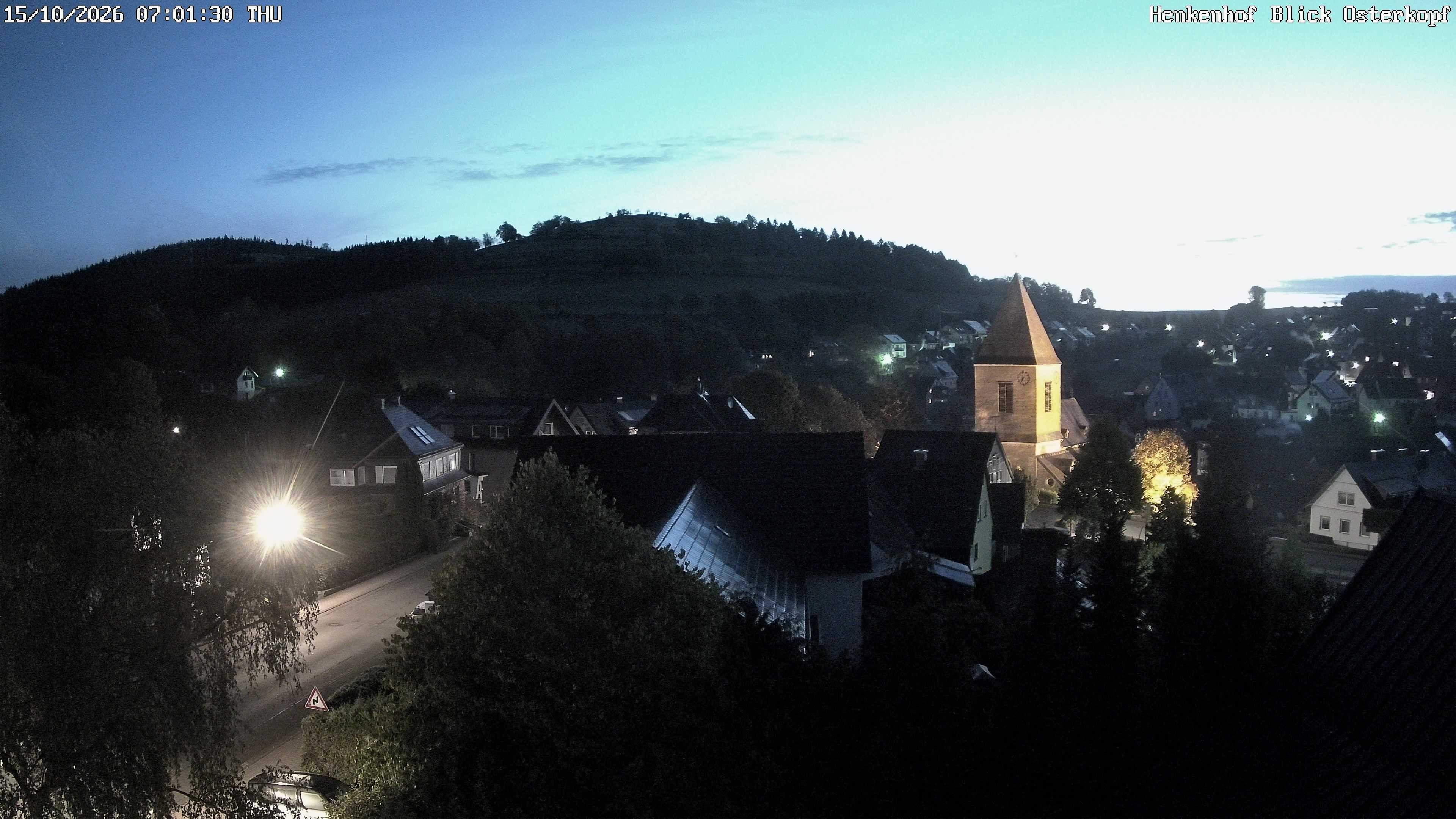 Archiv Foto Webcam Ortsmitte Usseln