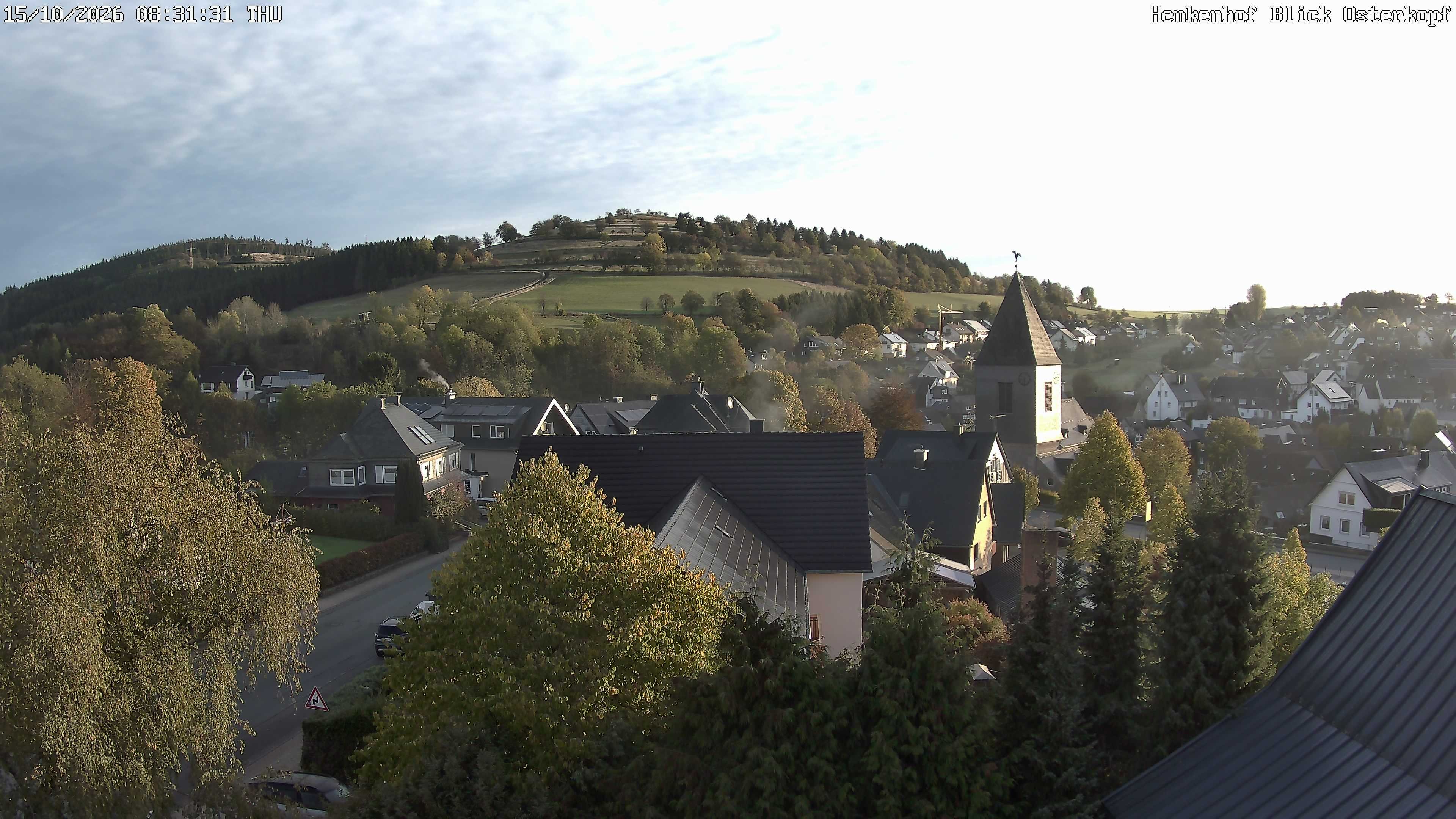 Archiv Foto Webcam Ortsmitte Usseln