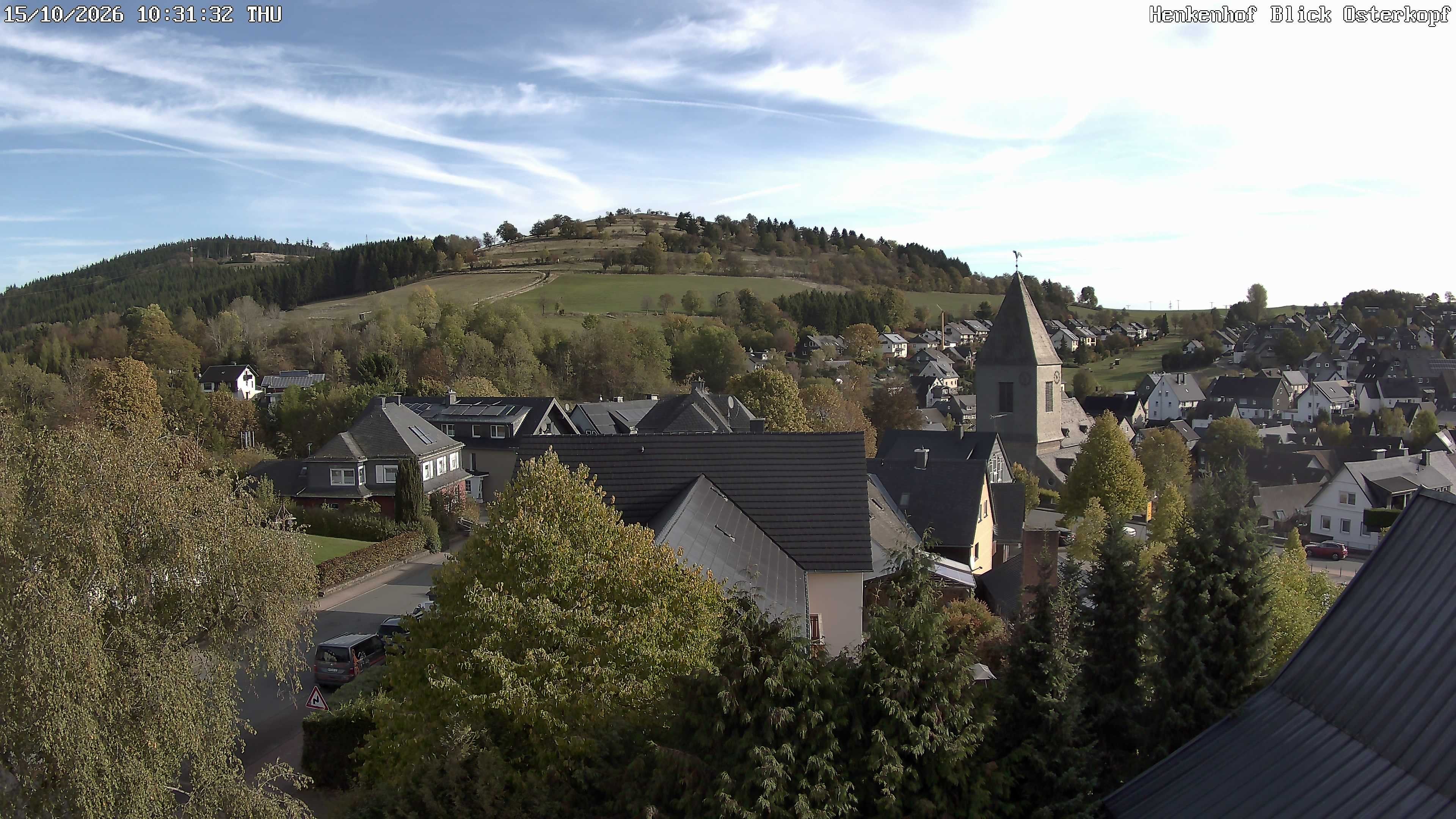 Archiv Foto Webcam Ortsmitte Usseln