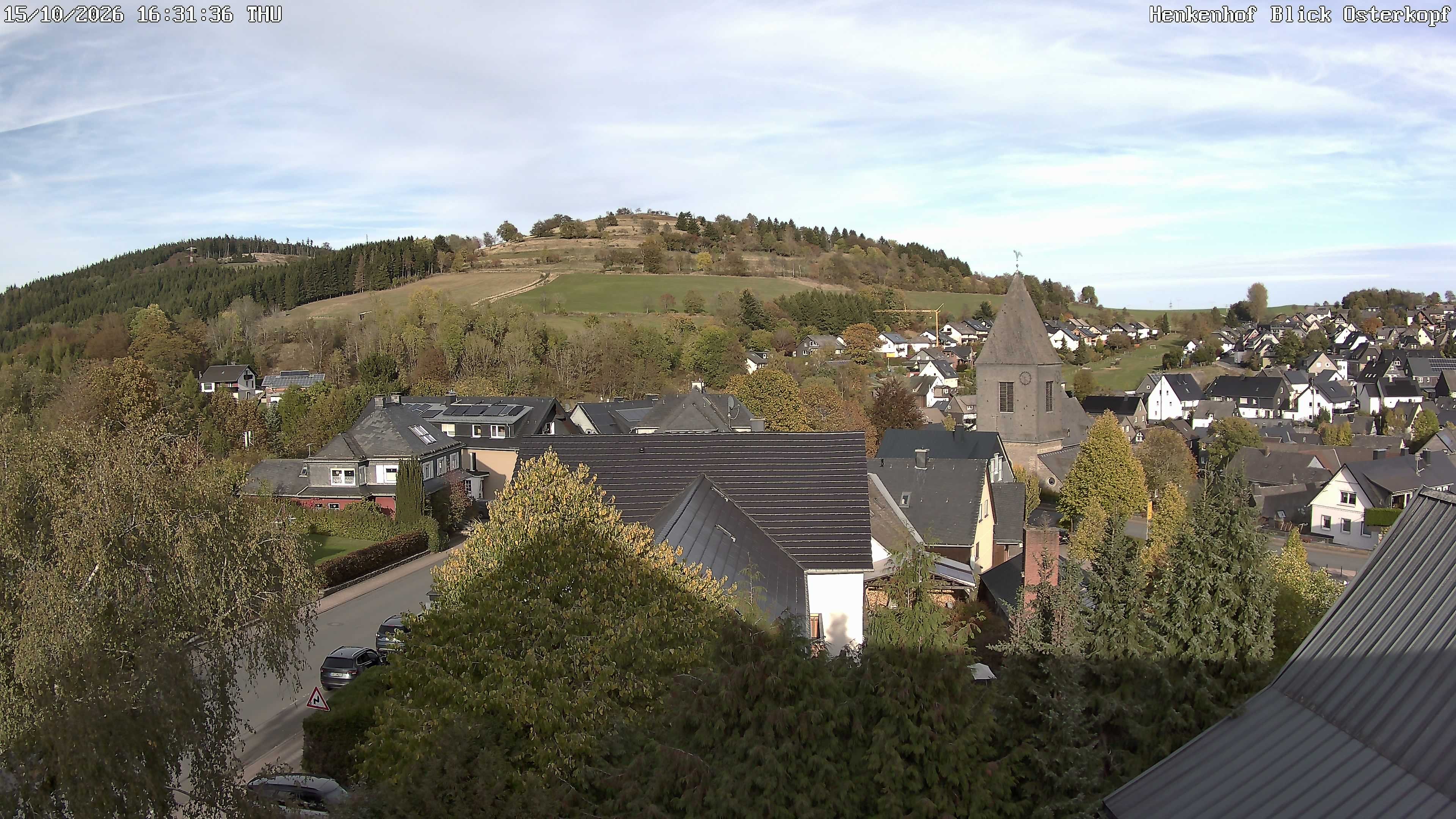 Archiv Foto Webcam Ortsmitte Usseln