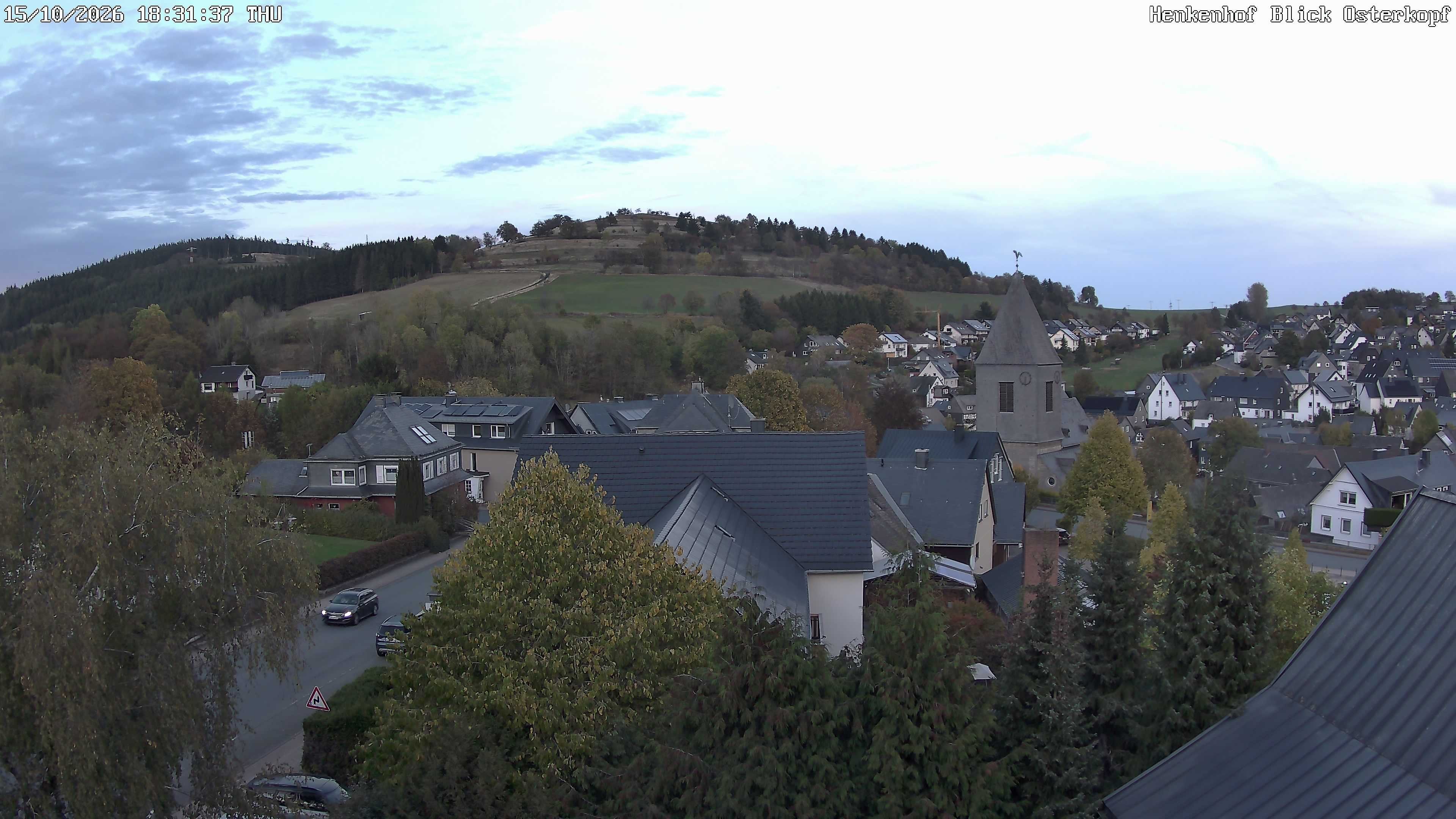 Archiv Foto Webcam Ortsmitte Usseln