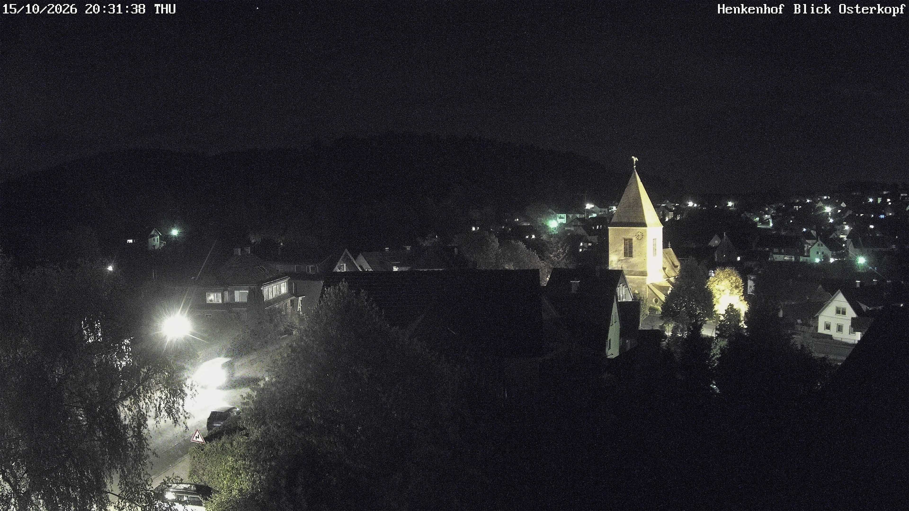 Archiv Foto Webcam Ortsmitte Usseln