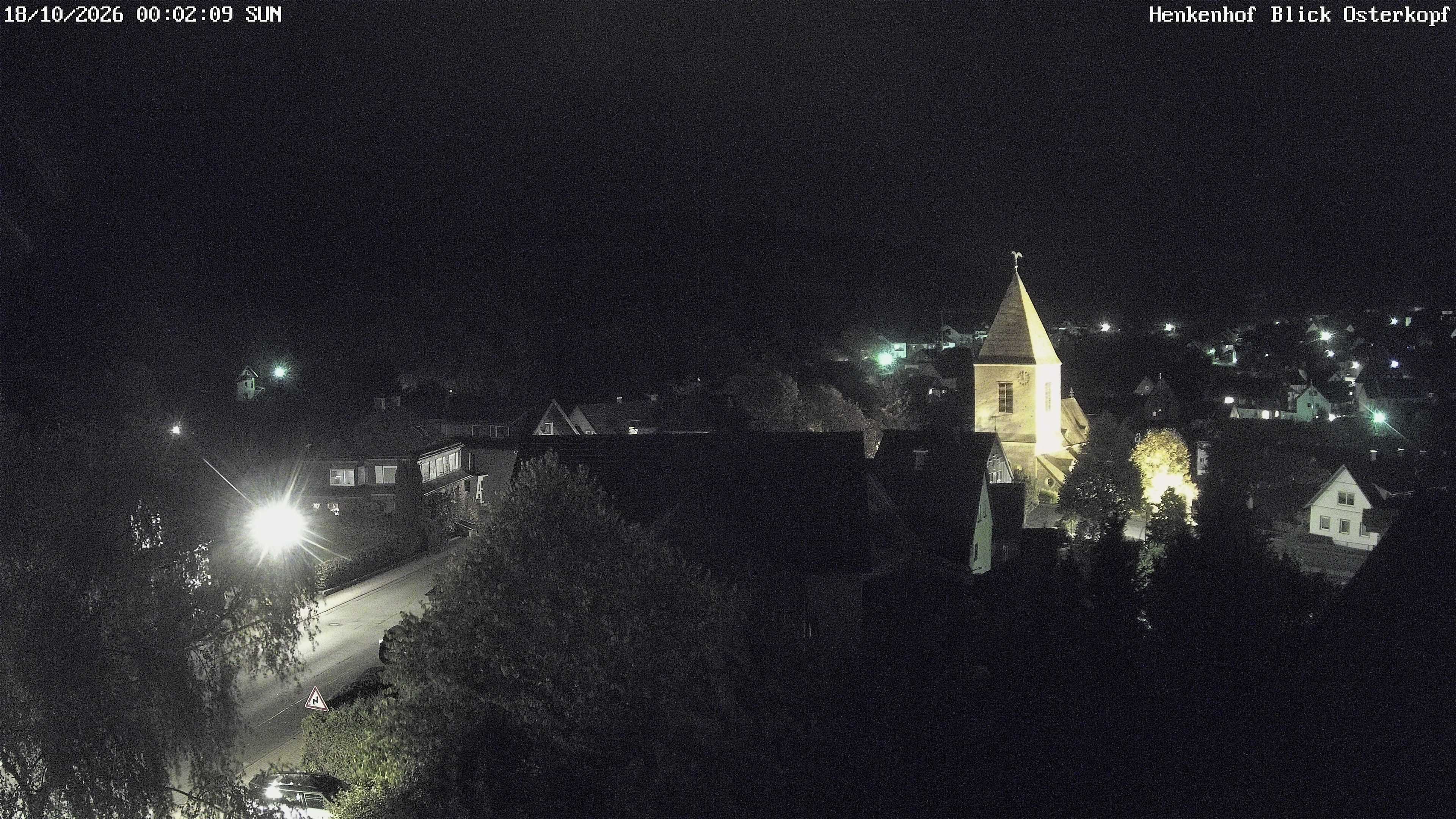 Archived image Webcam Willingen: View Usseln Village