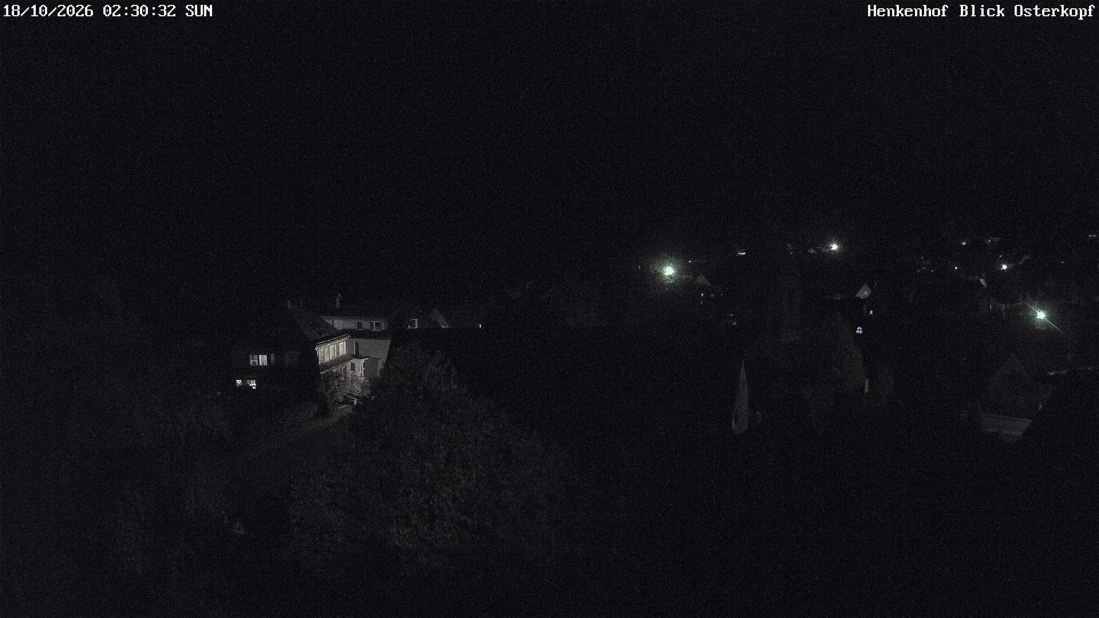Archived image Webcam Willingen: View Usseln Village