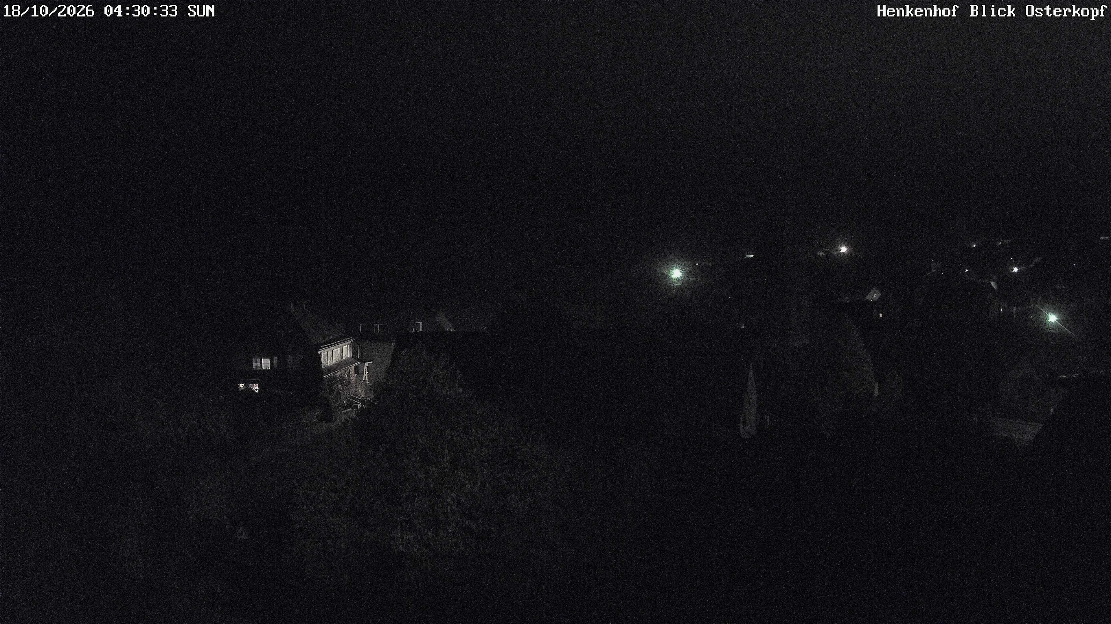 Archived image Webcam Willingen: View Usseln Village