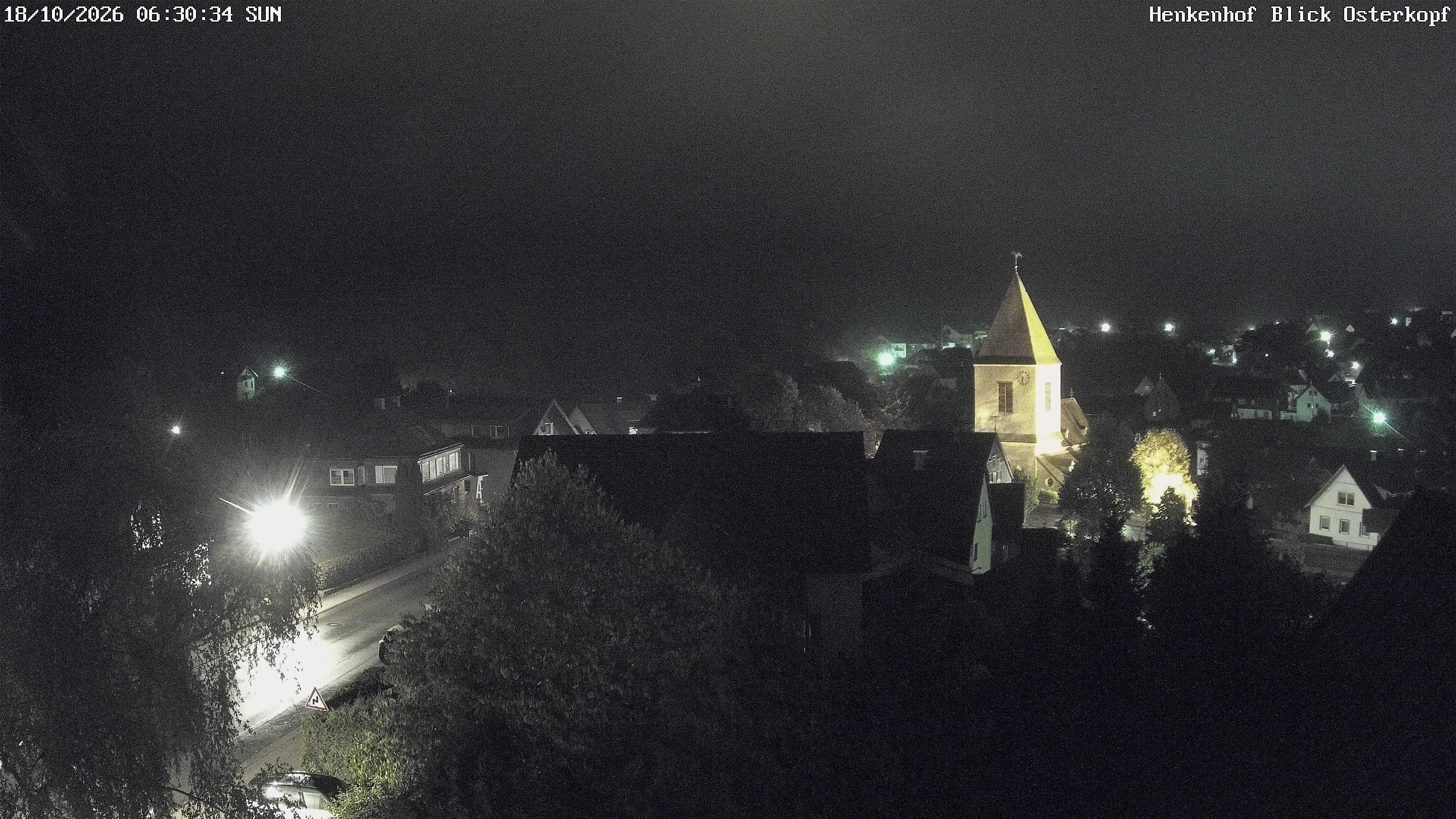 Archived image Webcam Willingen: View Usseln Village