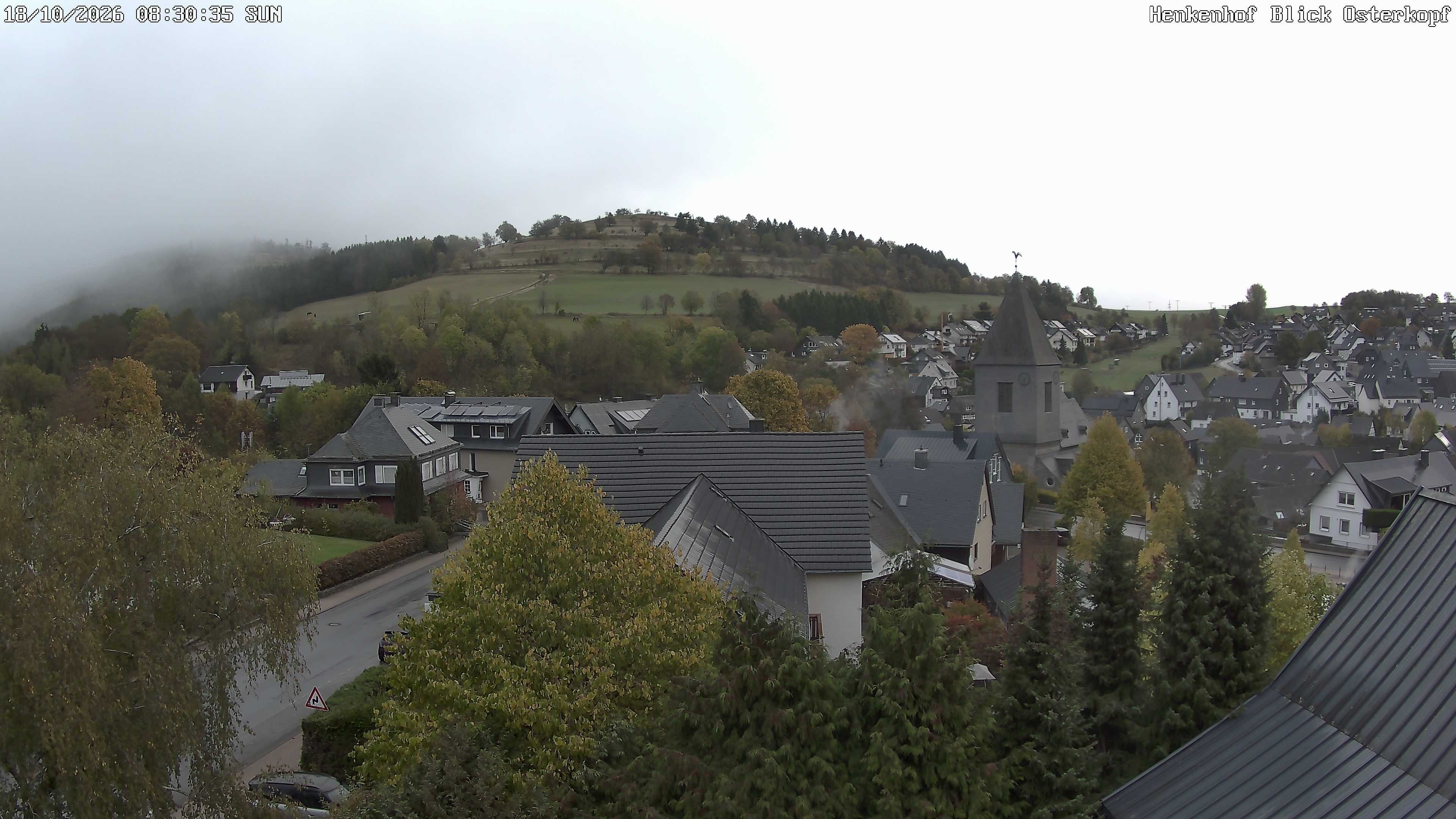 Archived image Webcam Willingen: View Usseln Village