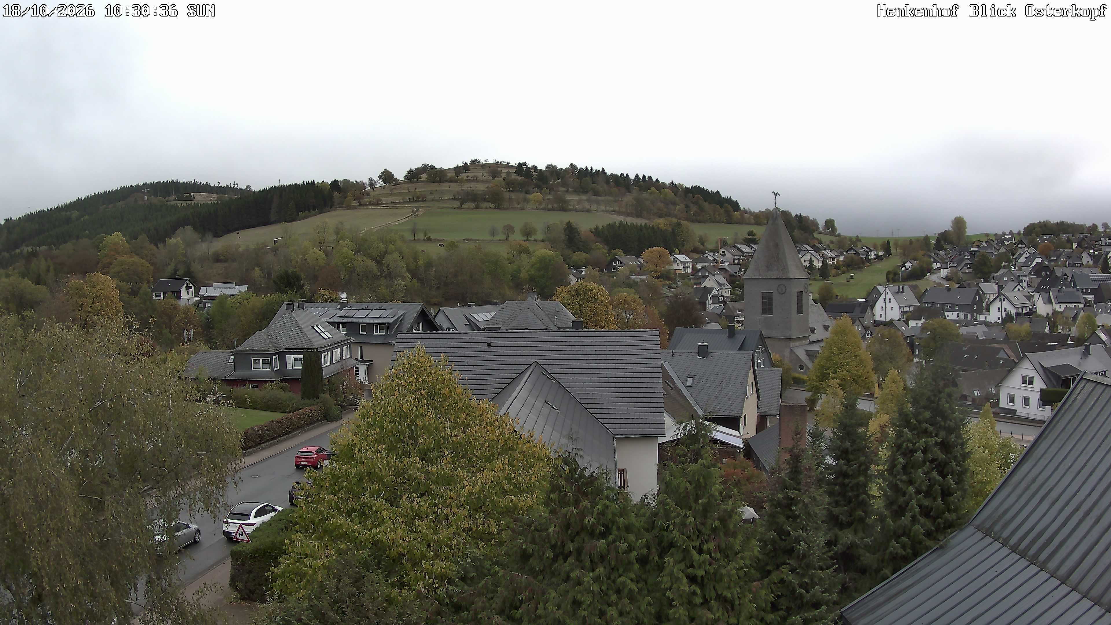Archived image Webcam Willingen: View Usseln Village