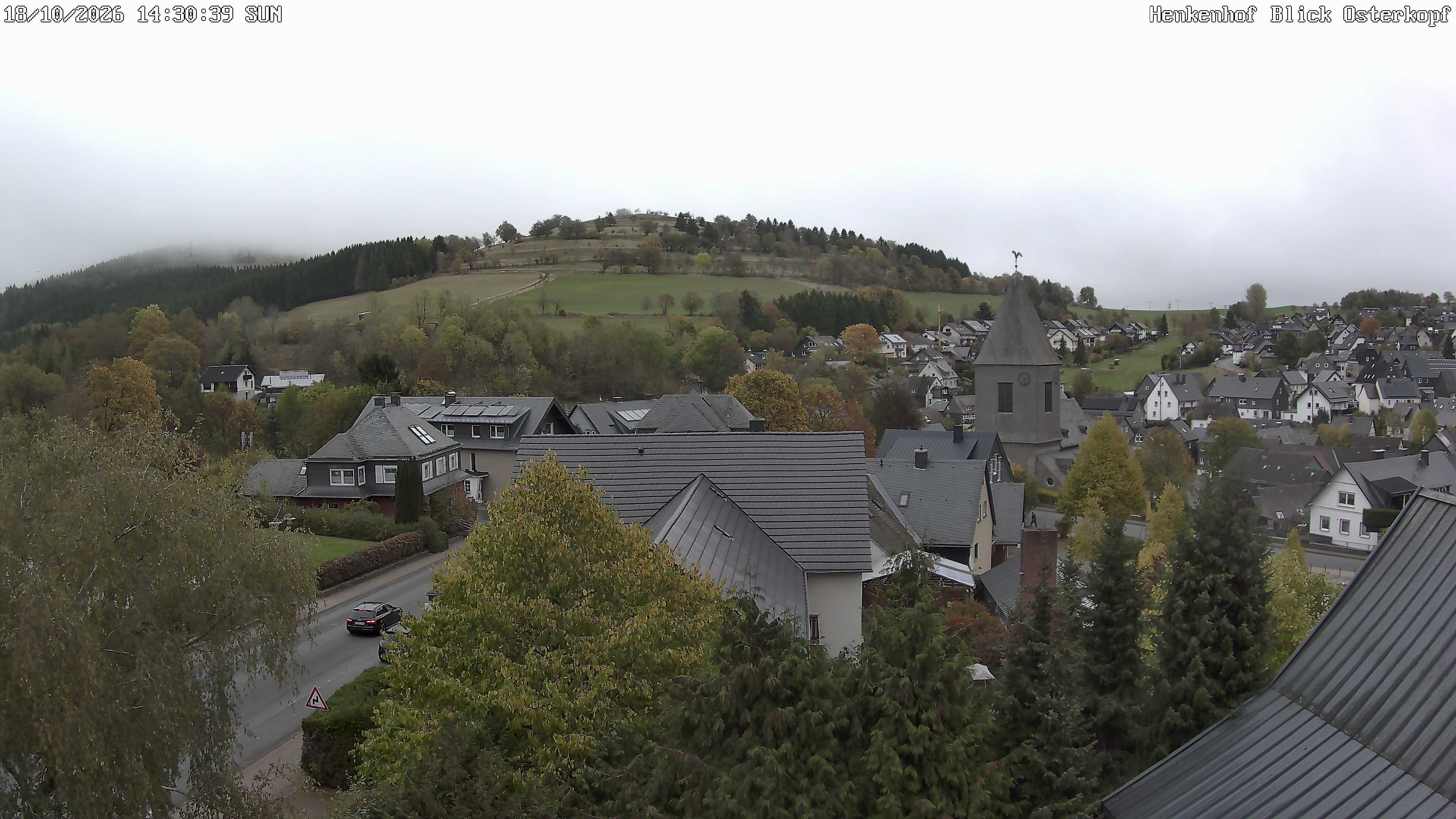 Archived image Webcam Willingen: View Usseln Village