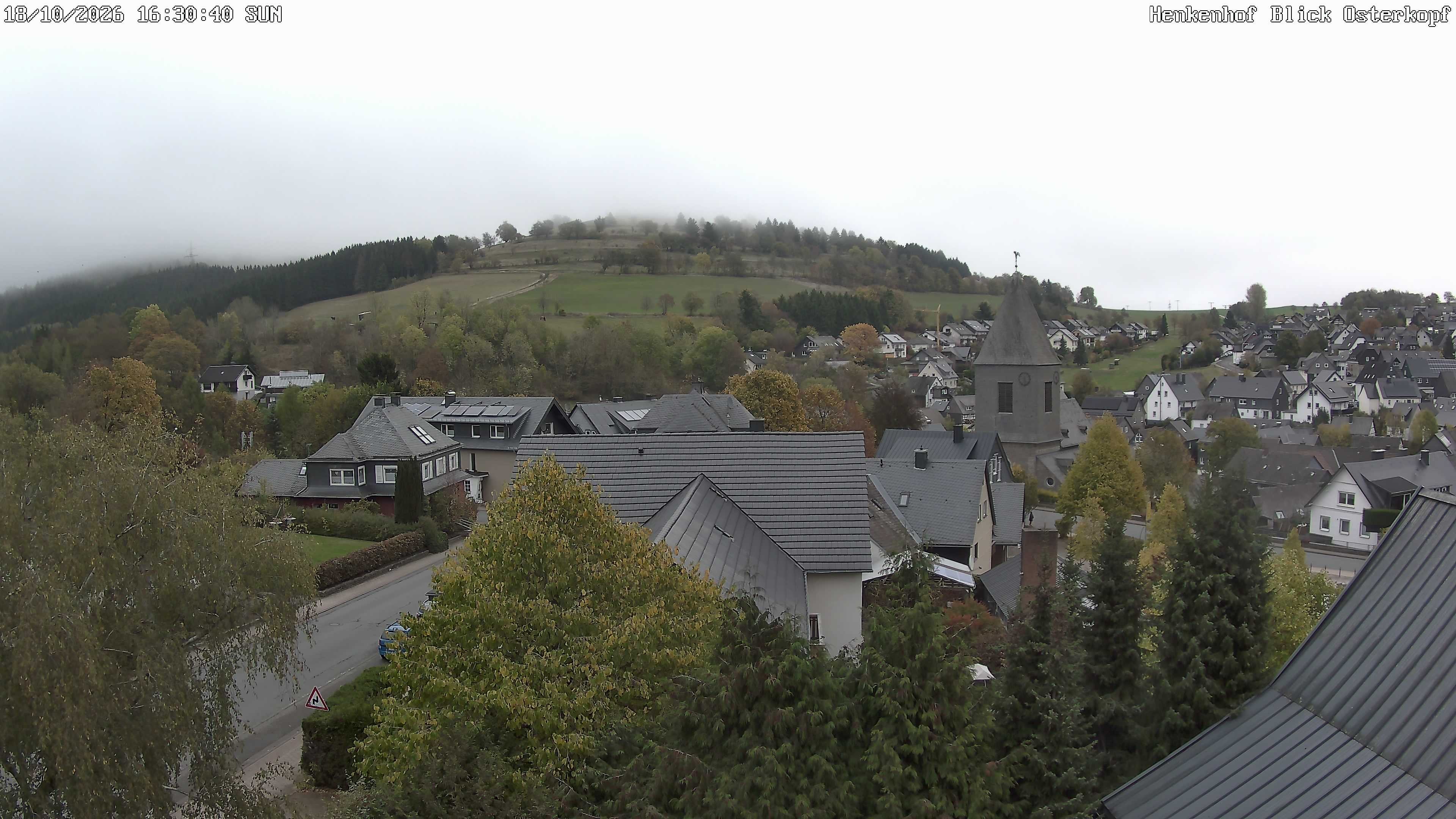 Archived image Webcam Willingen: View Usseln Village