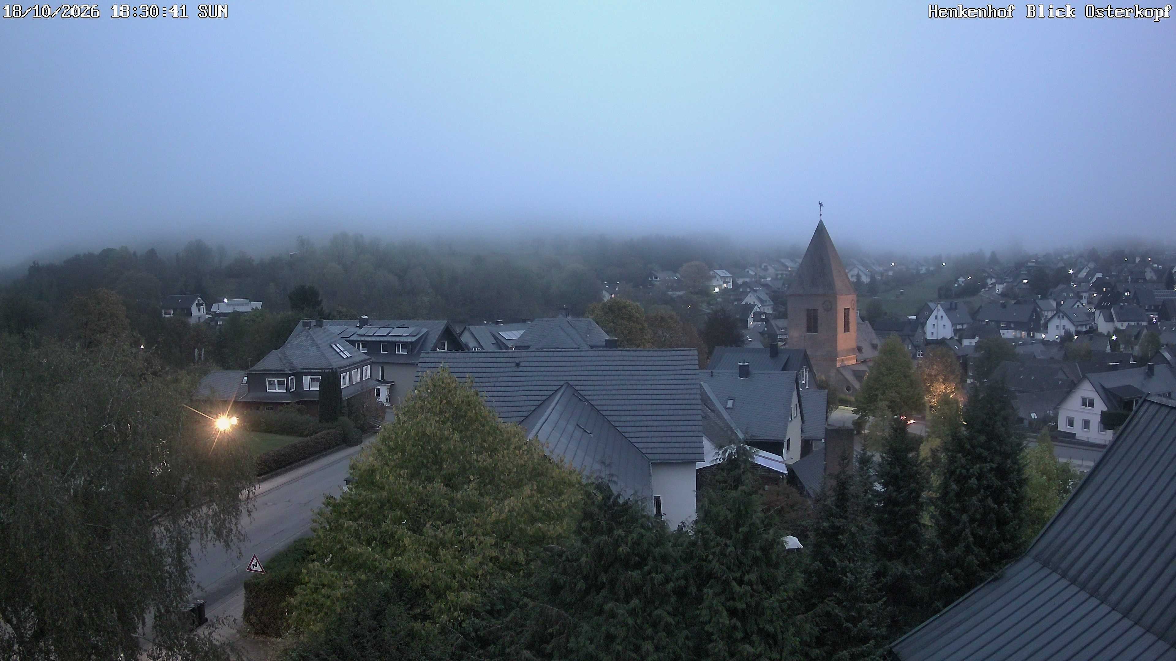 Archived image Webcam Willingen: View Usseln Village