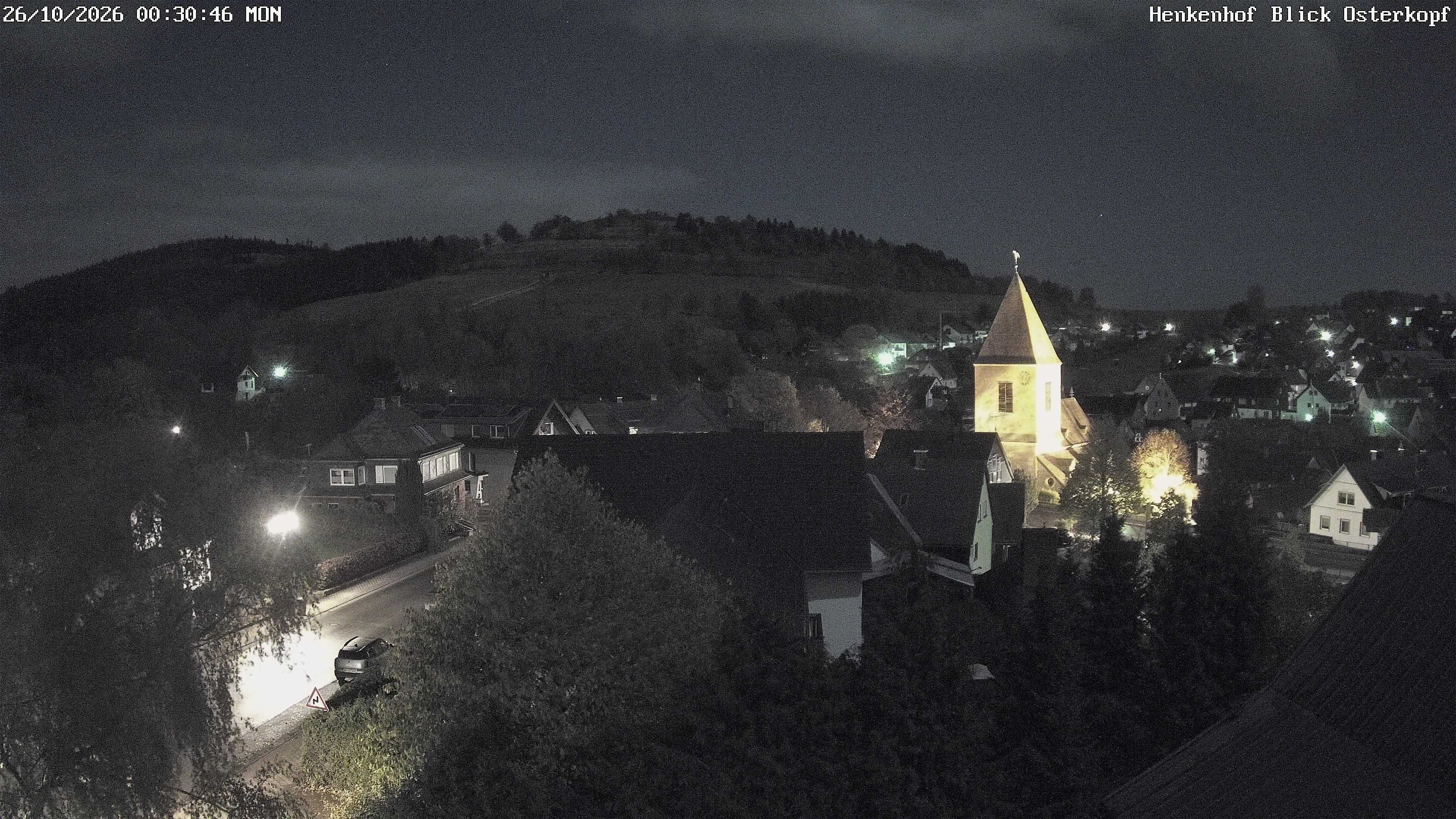 Archived image Webcam Willingen: View Usseln Village