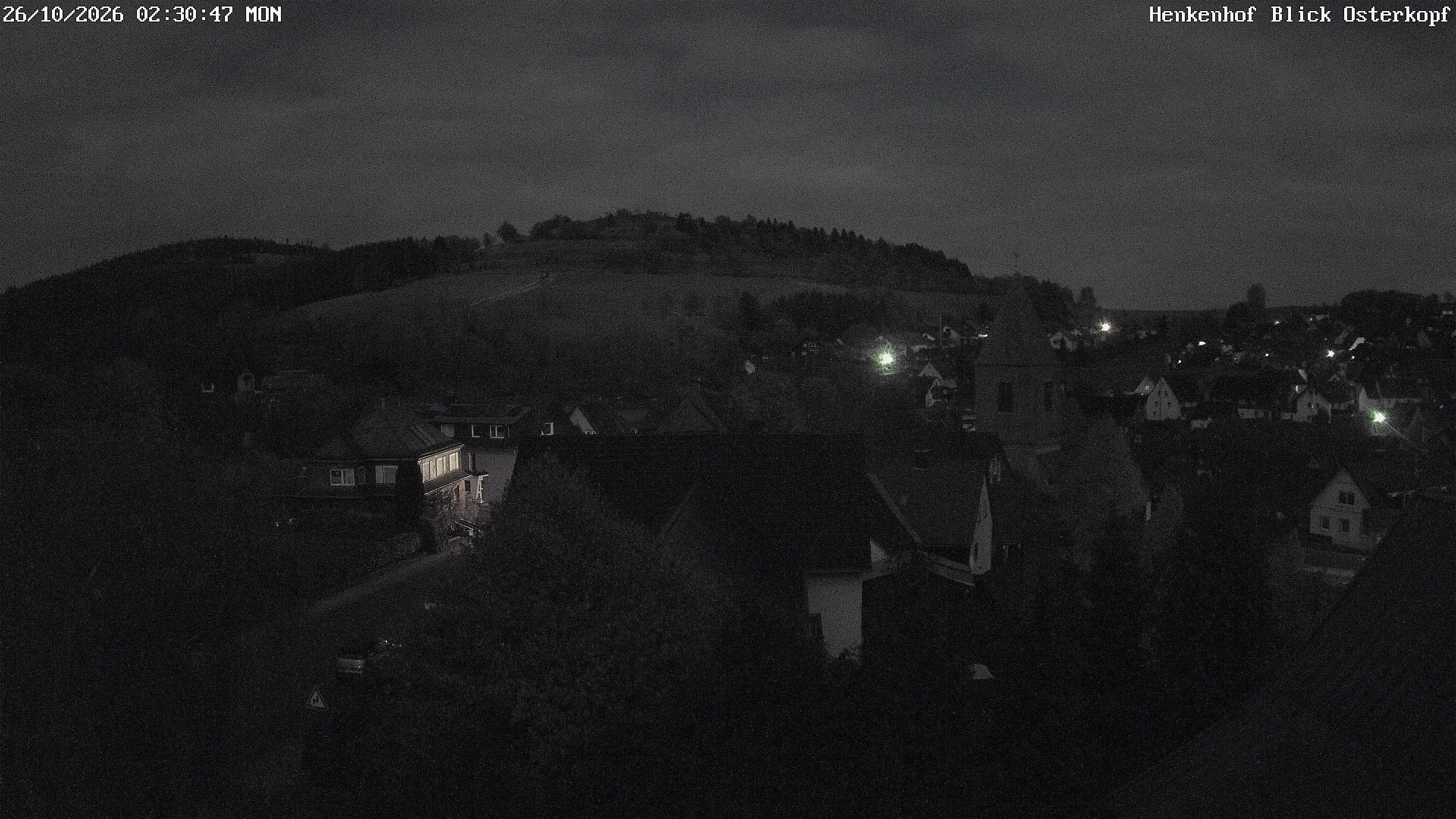 Archived image Webcam Willingen: View Usseln Village