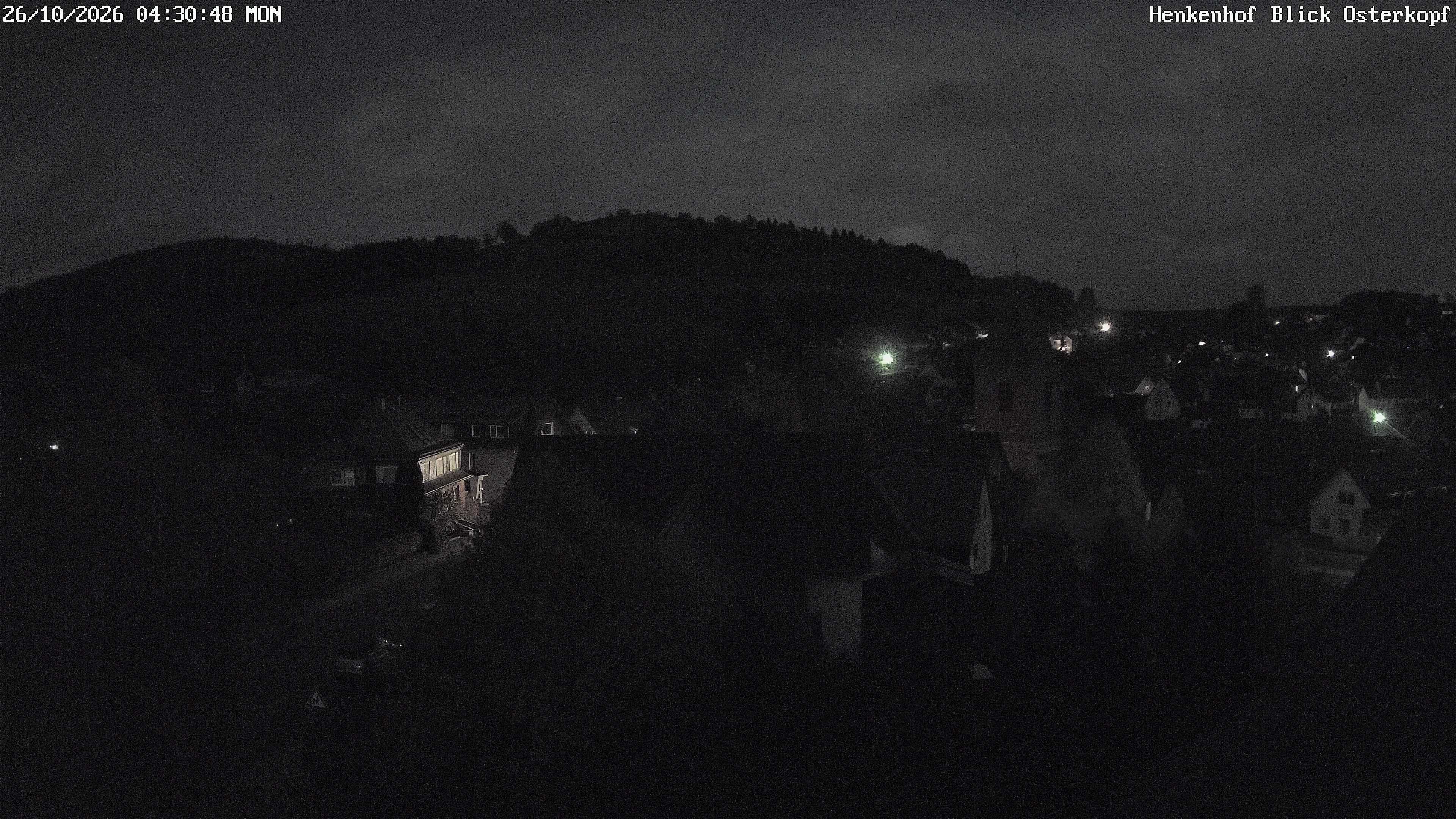 Archived image Webcam Willingen: View Usseln Village