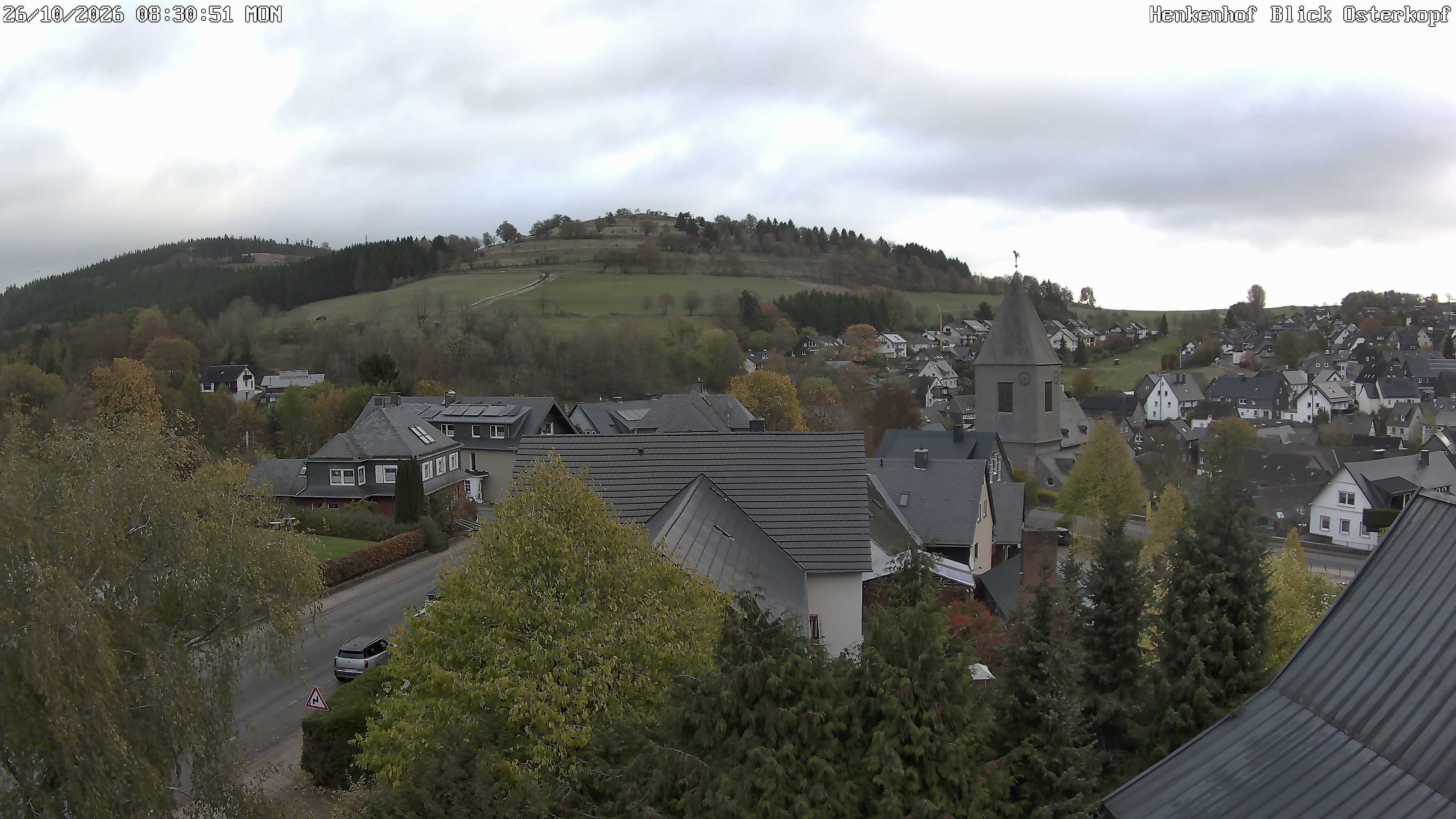 Archived image Webcam Willingen: View Usseln Village