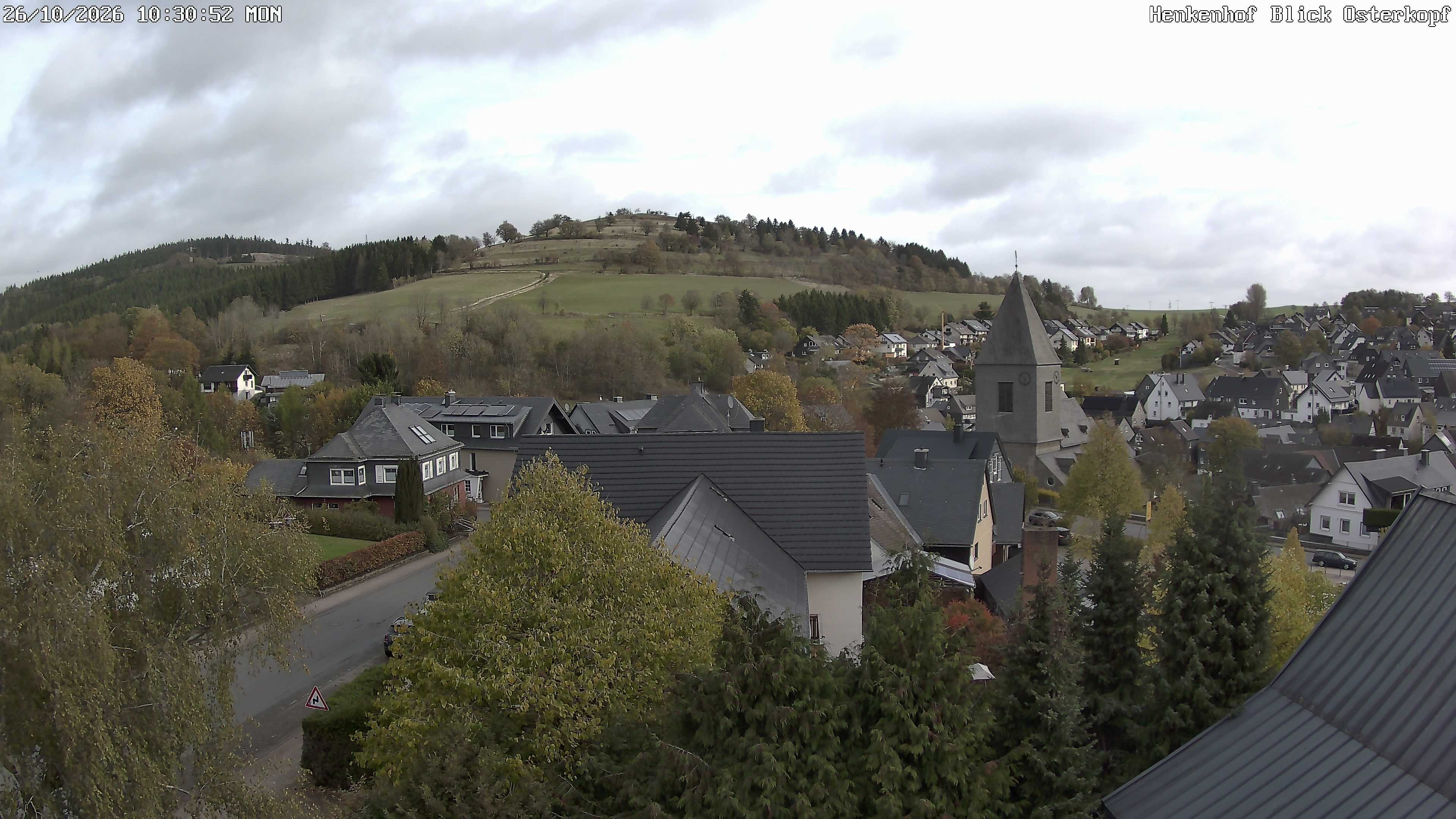 Archived image Webcam Willingen: View Usseln Village