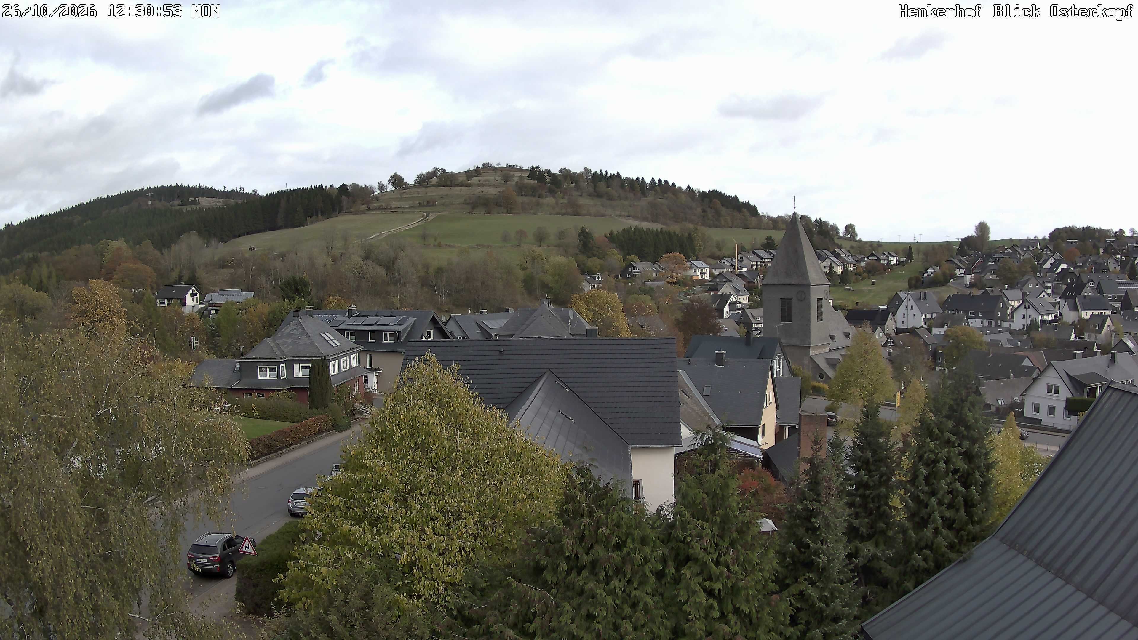 Archived image Webcam Willingen: View Usseln Village