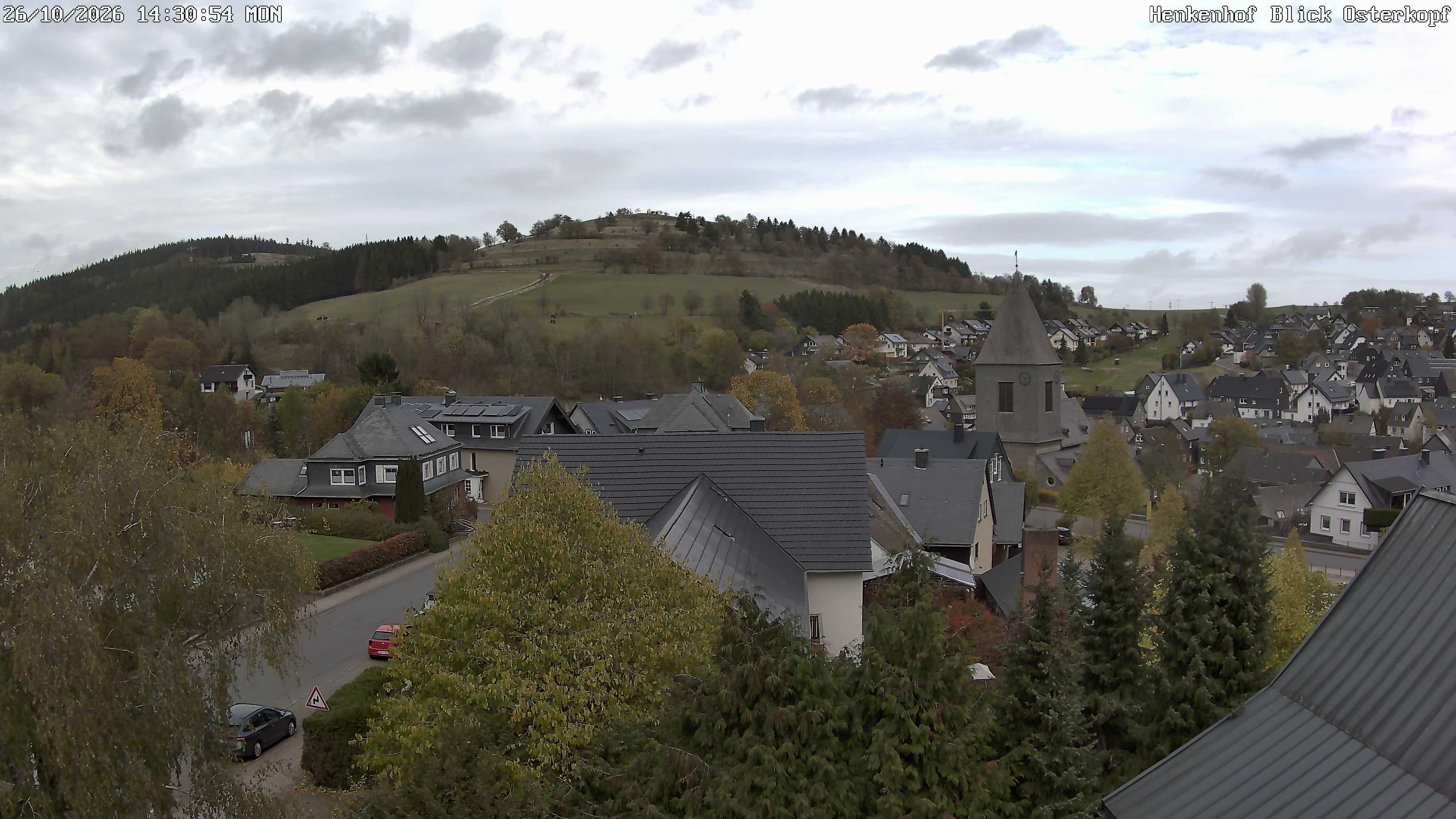 Archived image Webcam Willingen: View Usseln Village