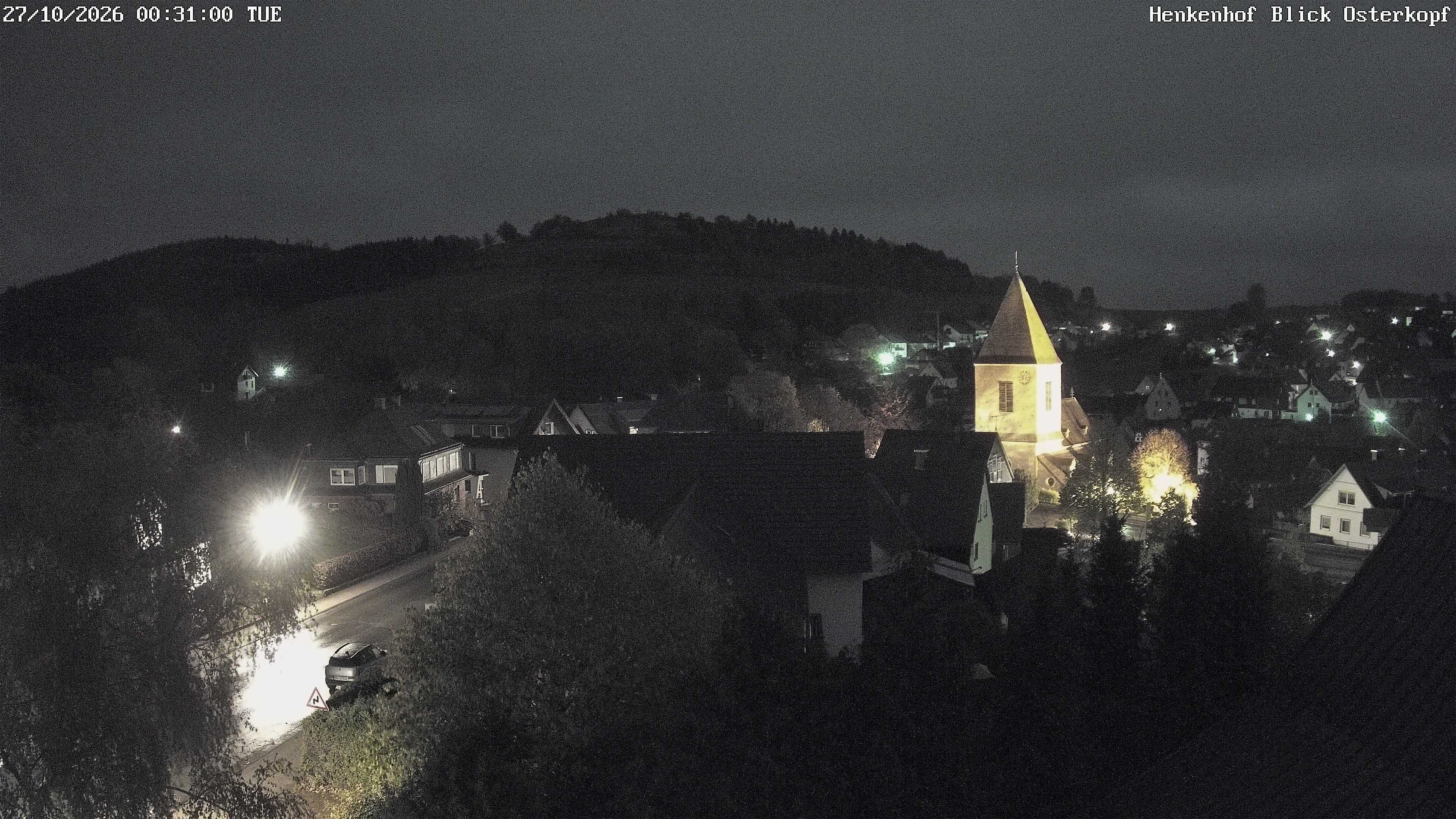 Archiv Foto Webcam Ortsmitte Usseln