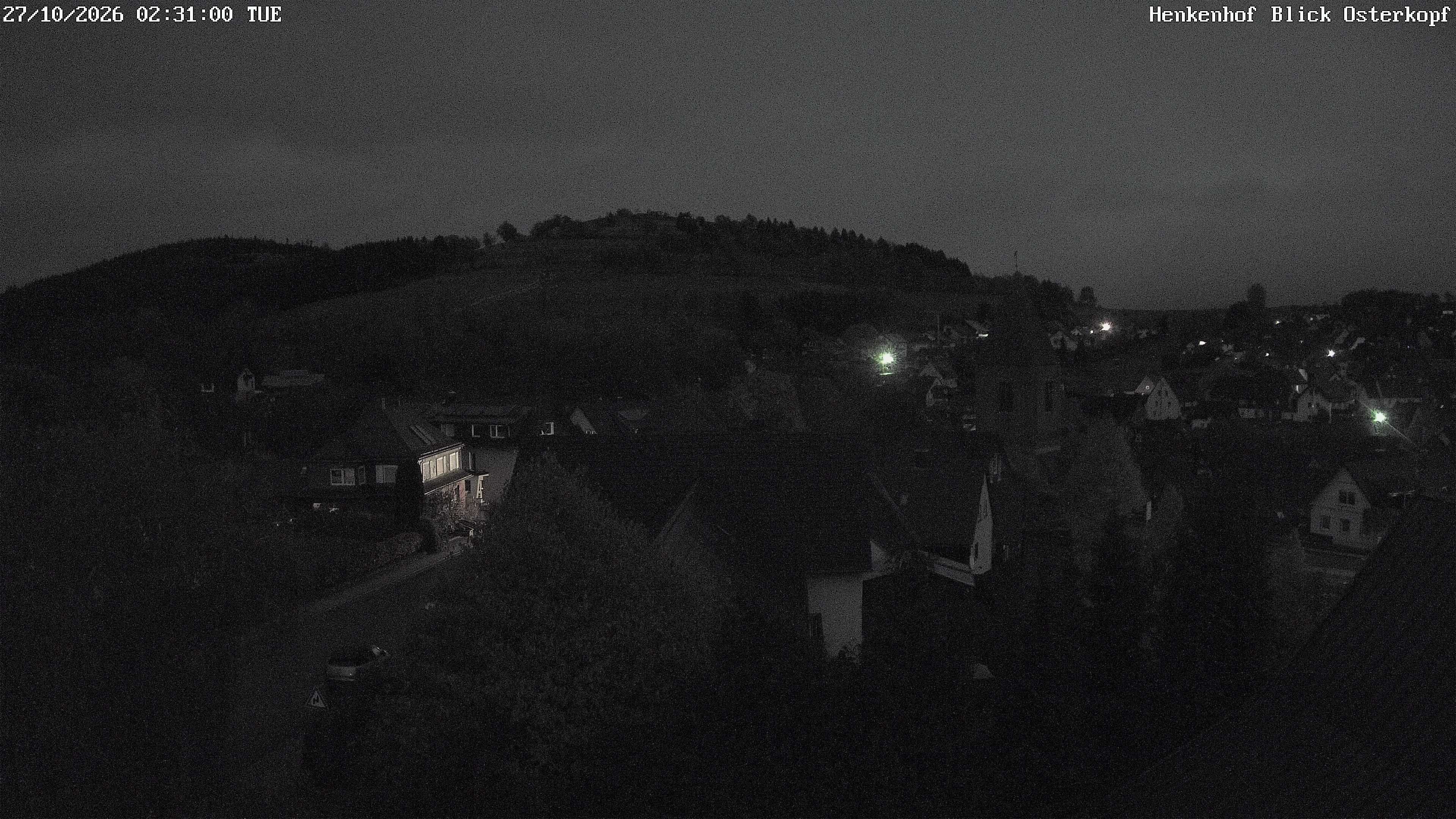 Archiv Foto Webcam Ortsmitte Usseln