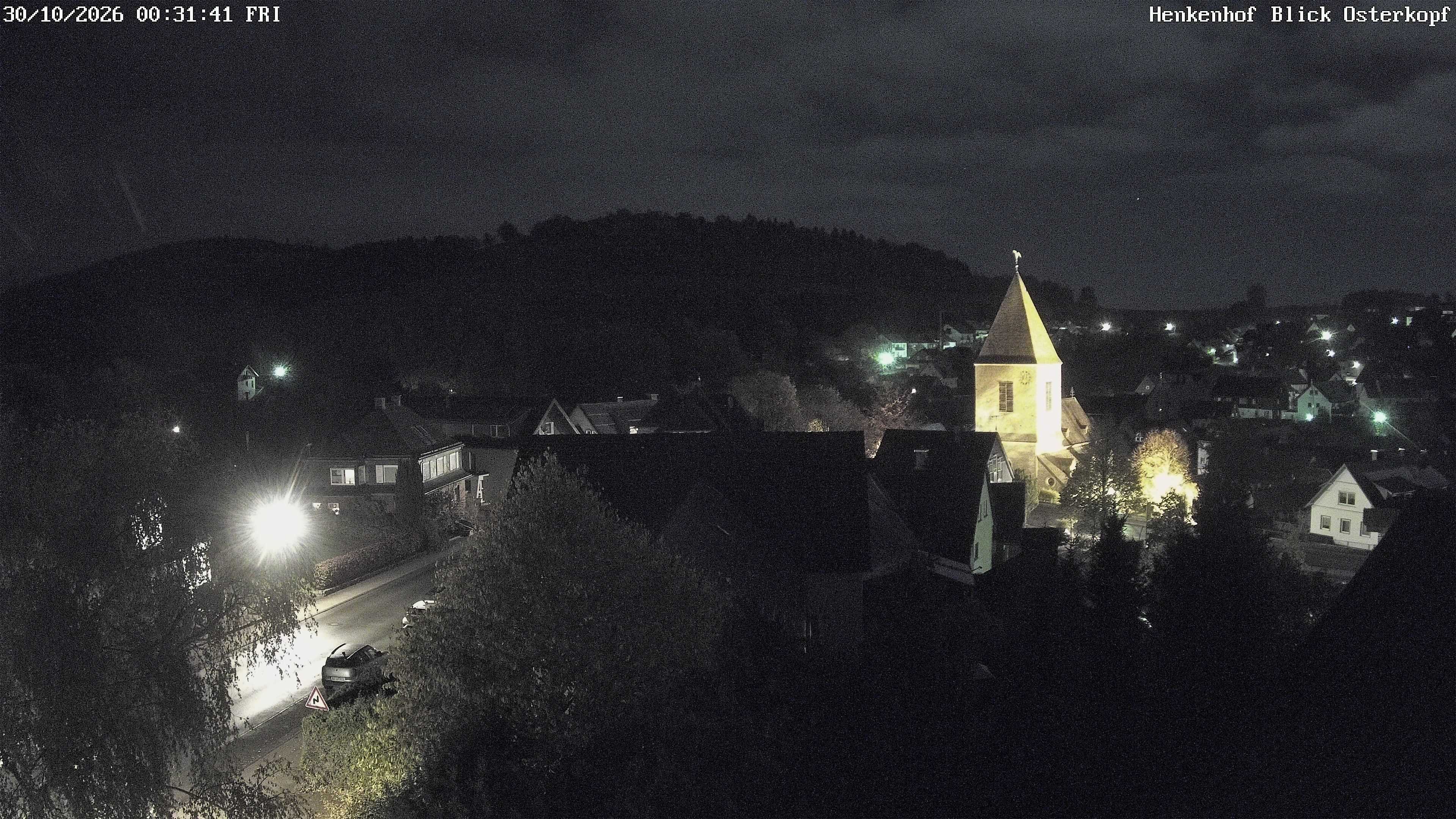Archived image Webcam Willingen: View Usseln Village