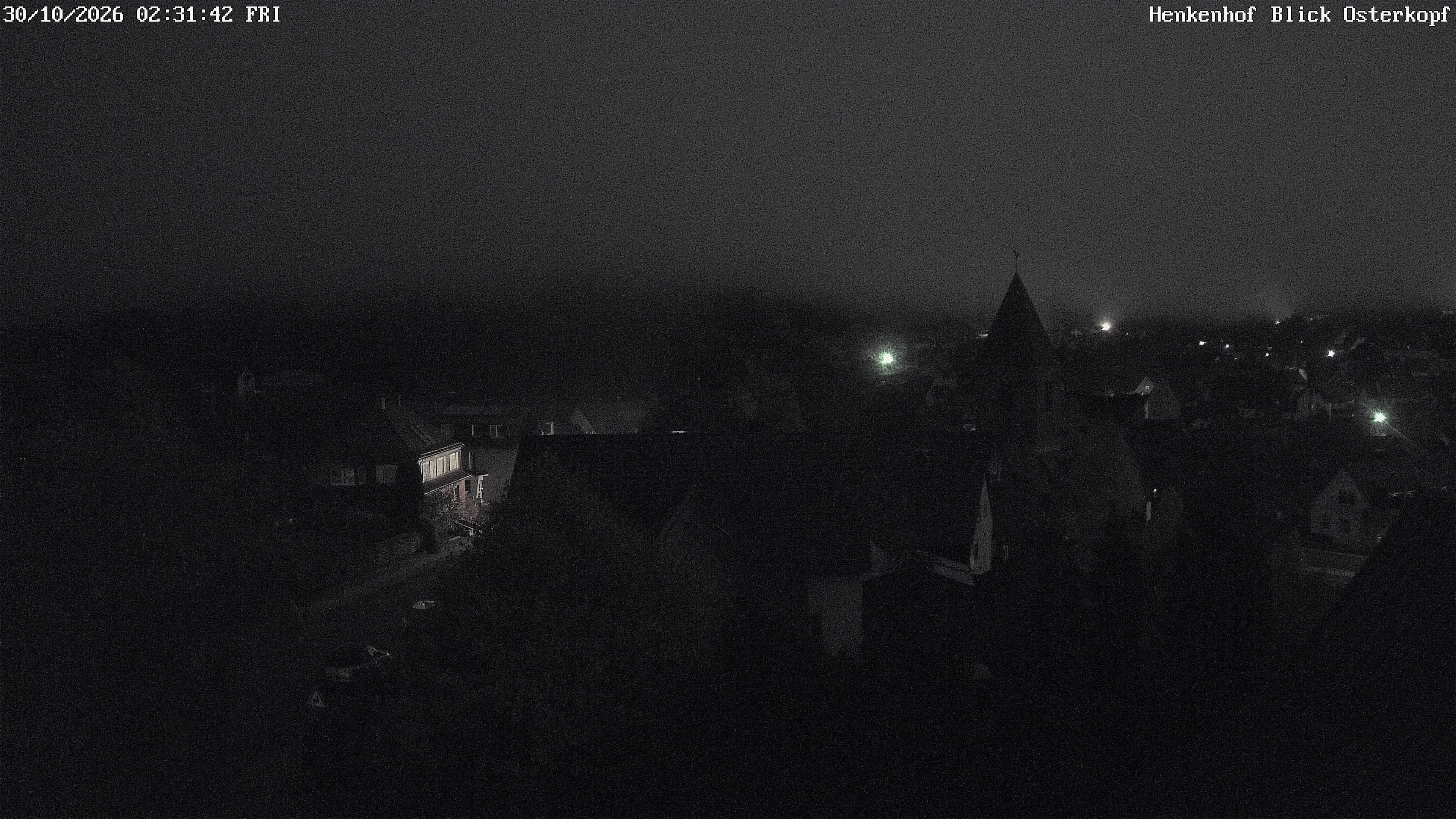 Archived image Webcam Willingen: View Usseln Village