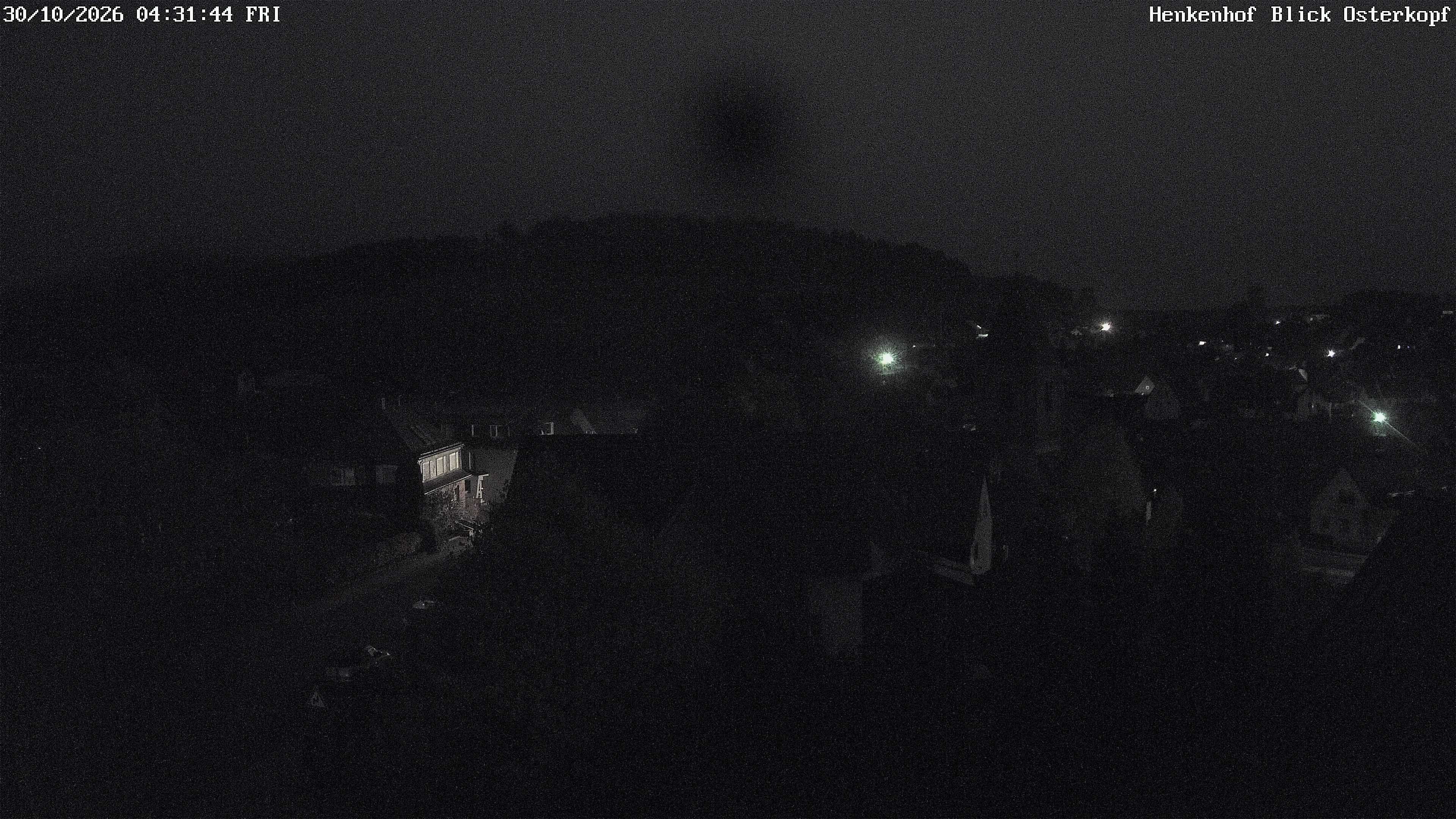Archived image Webcam Willingen: View Usseln Village