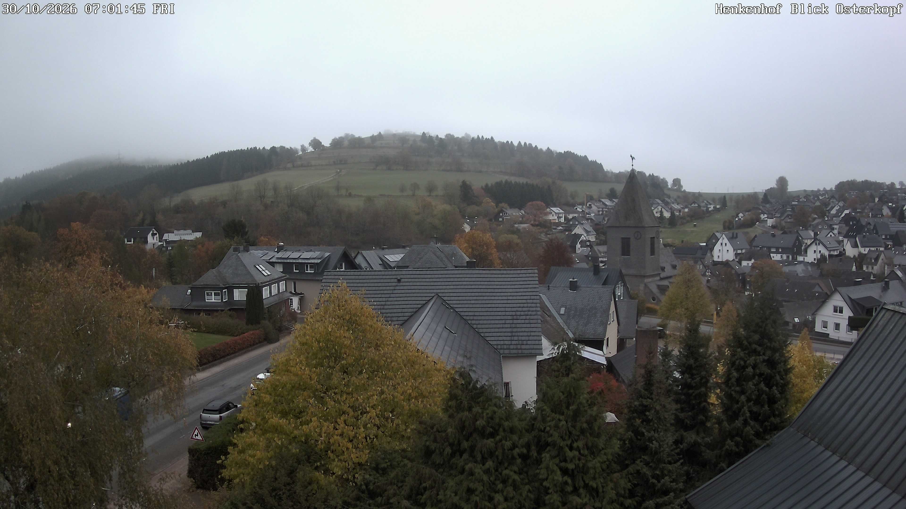 Archived image Webcam Willingen: View Usseln Village