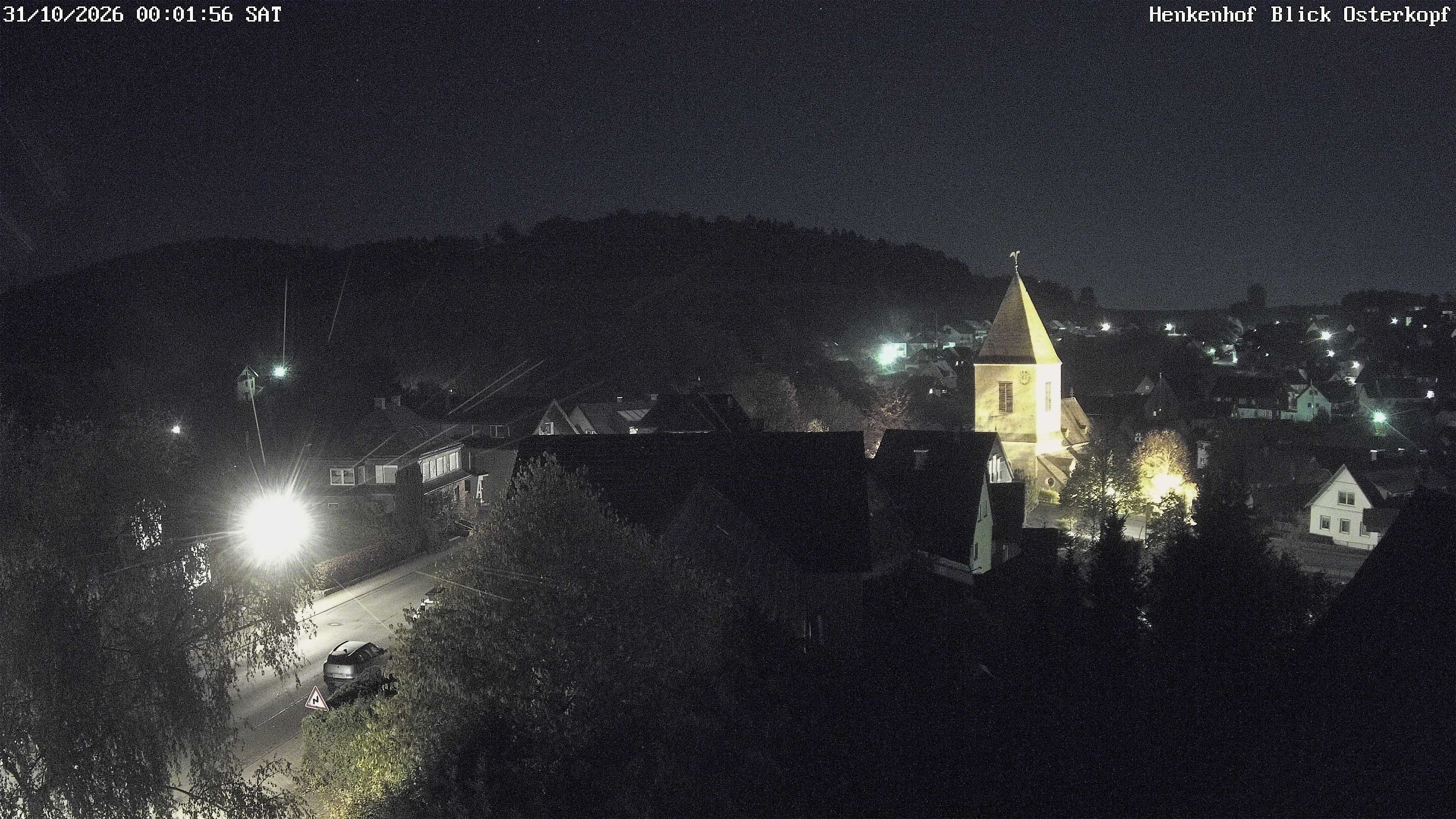 Archived image Webcam Willingen: View Usseln Village